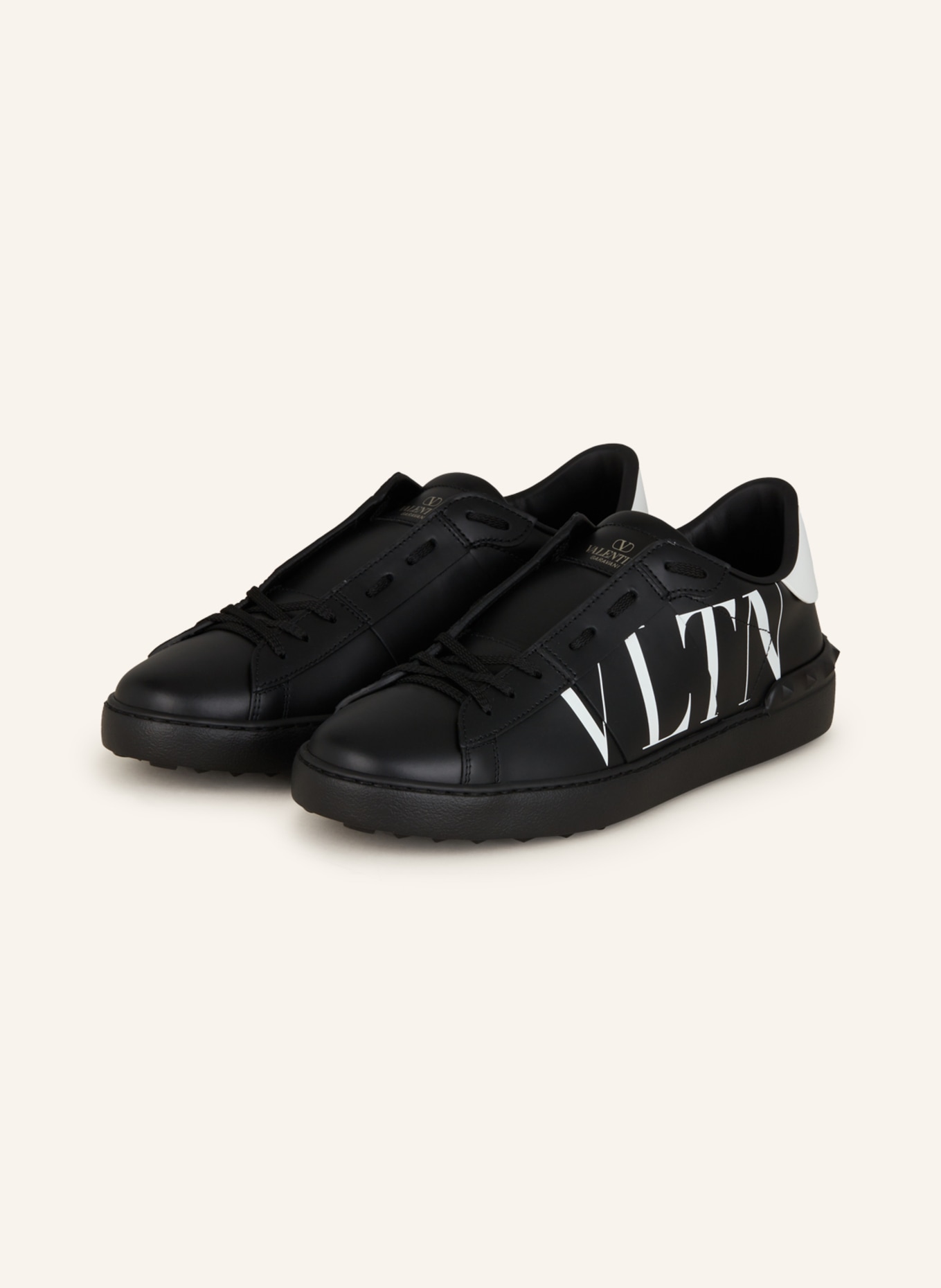 VALENTINO GARAVANI Sneakers OPEN VLTN, Color: BLACK/ WHITE (Image 1)