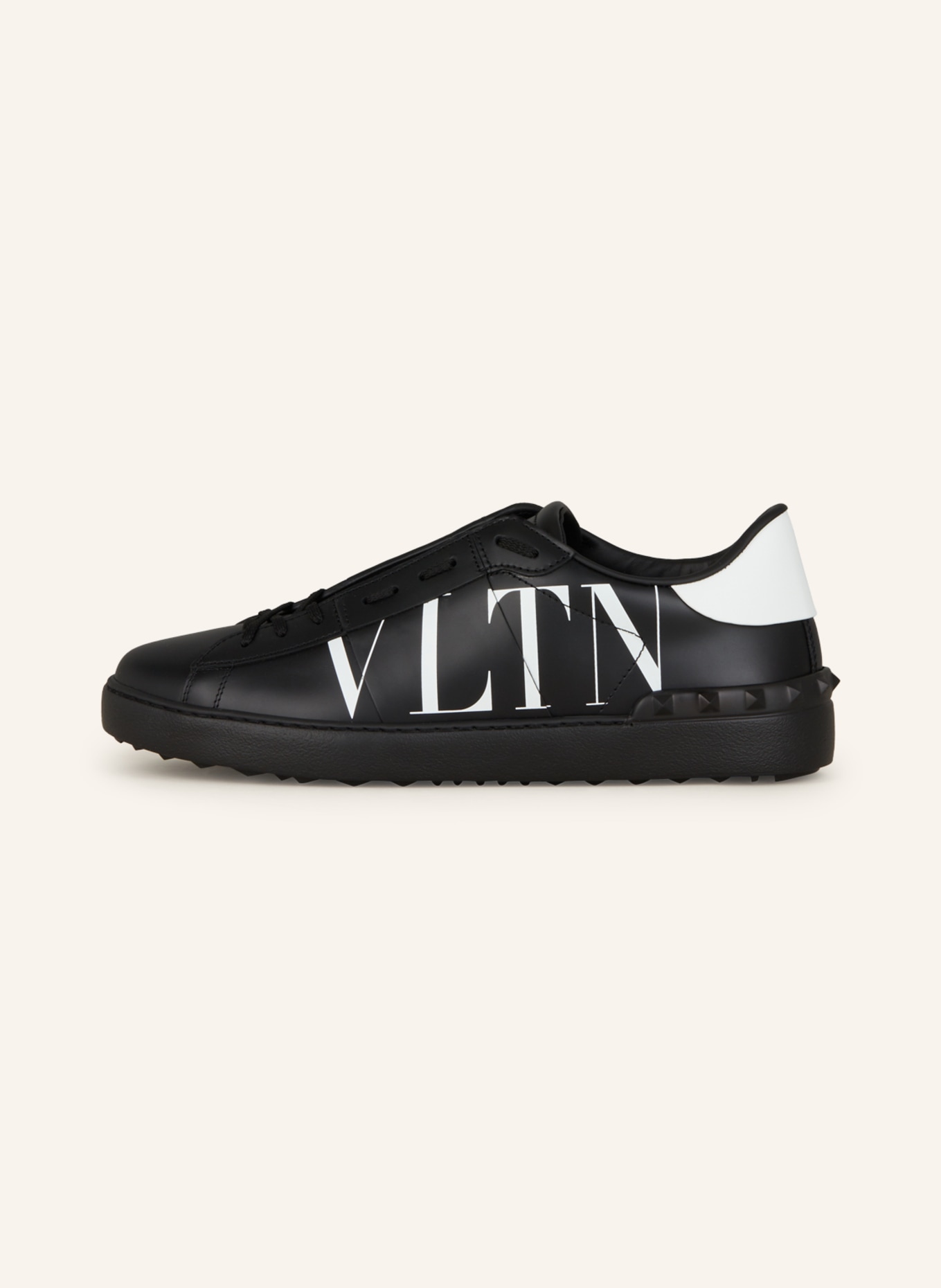 VALENTINO GARAVANI Sneakers OPEN VLTN in black/ white