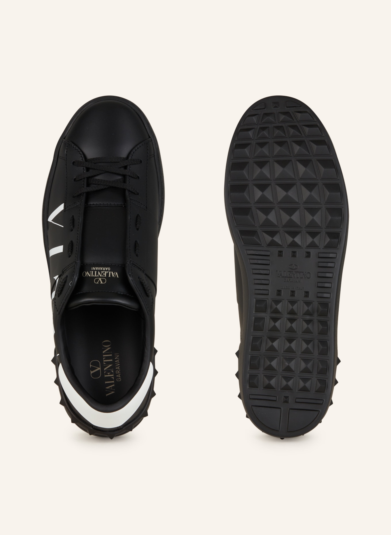 VALENTINO GARAVANI Sneakers OPEN VLTN, Color: BLACK/ WHITE (Image 5)