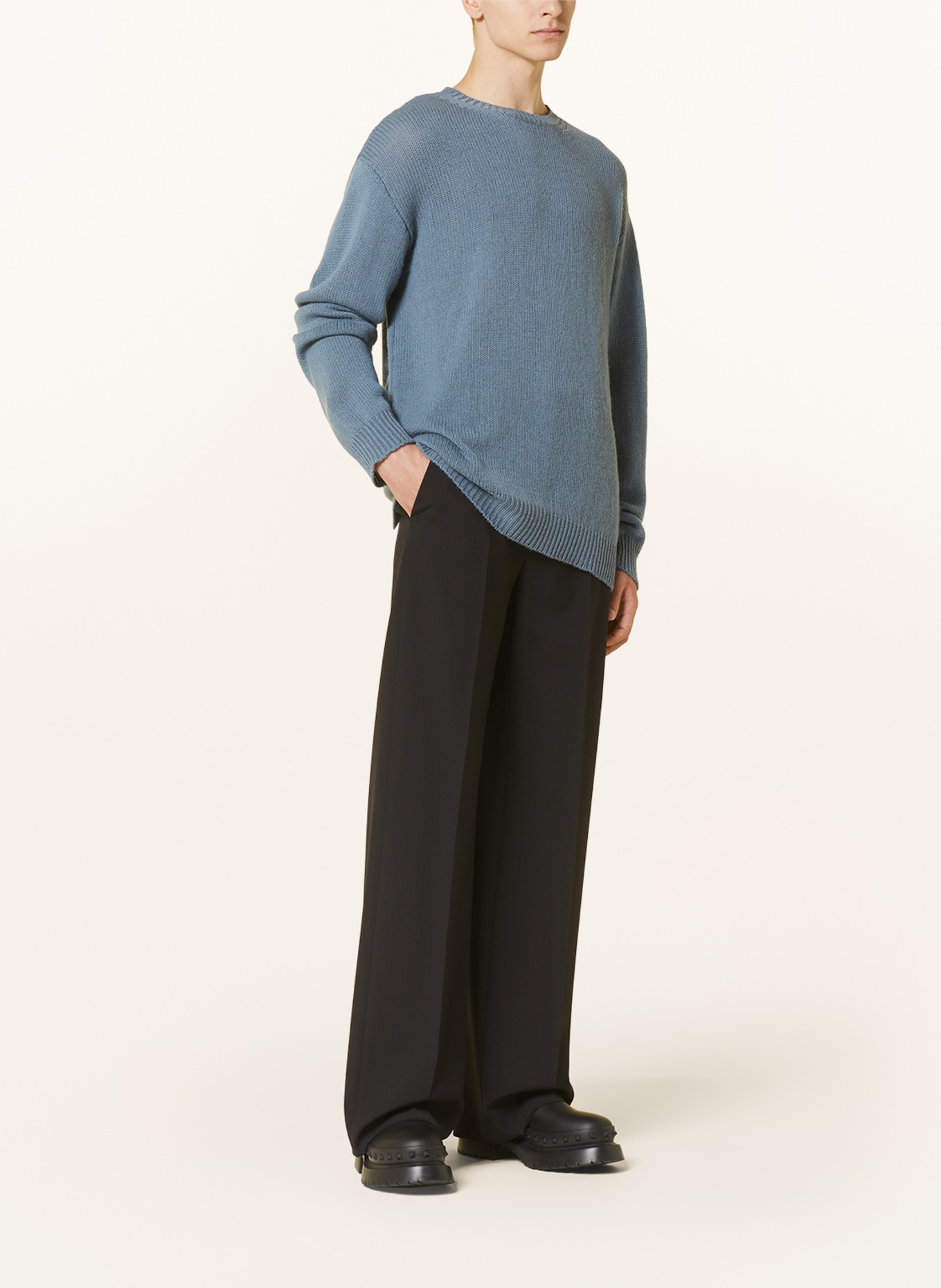 VALENTINO Cashmere sweater, Color: LIGHT BLUE (Image 2)