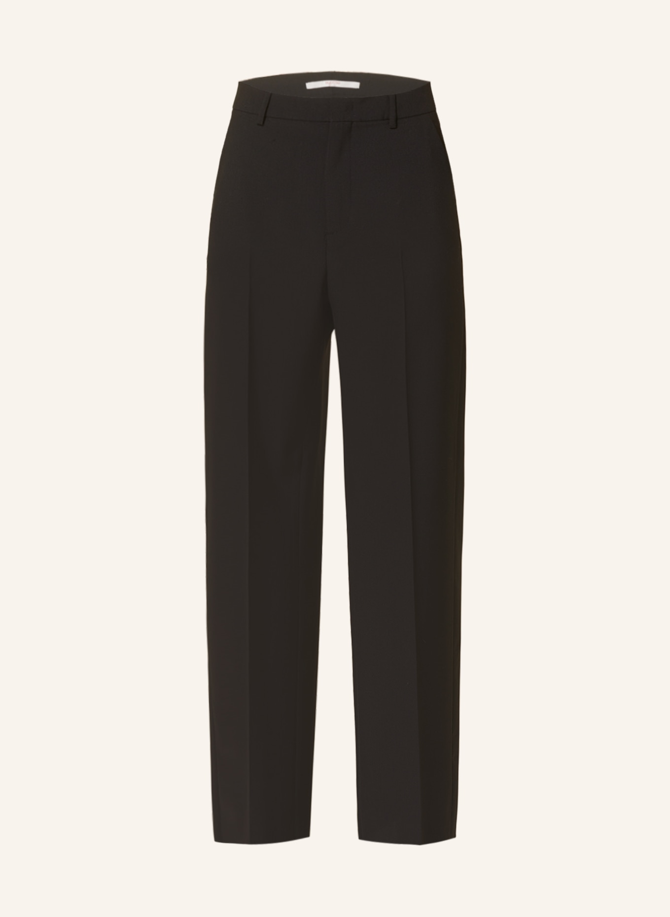 VALENTINO Trousers regular fit, Color: BLACK (Image 1)