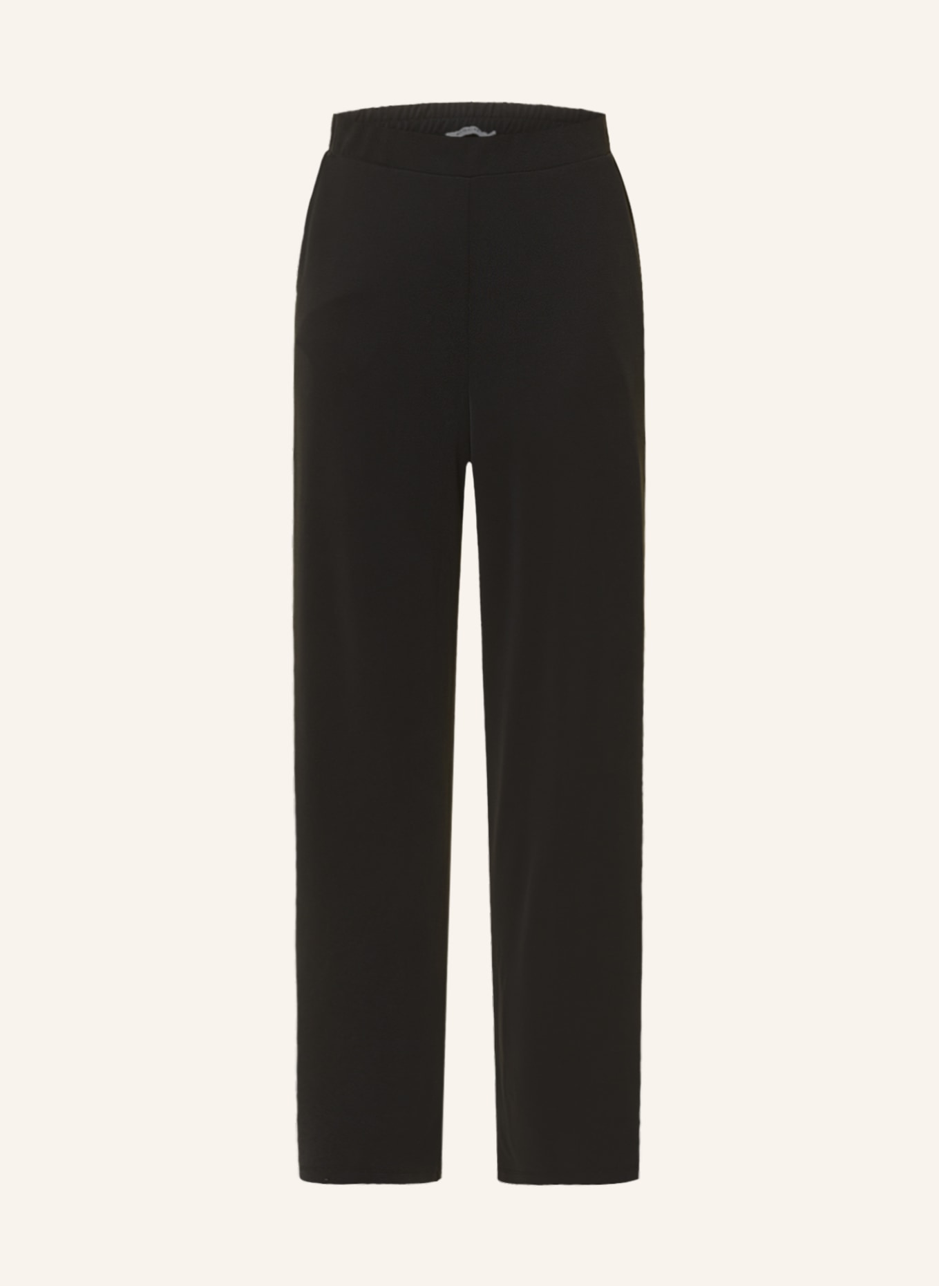 MSCH COPENHAGEN Wide leg trousers MSCHBIRDEA LYNETTE, Color: BLACK (Image 1)