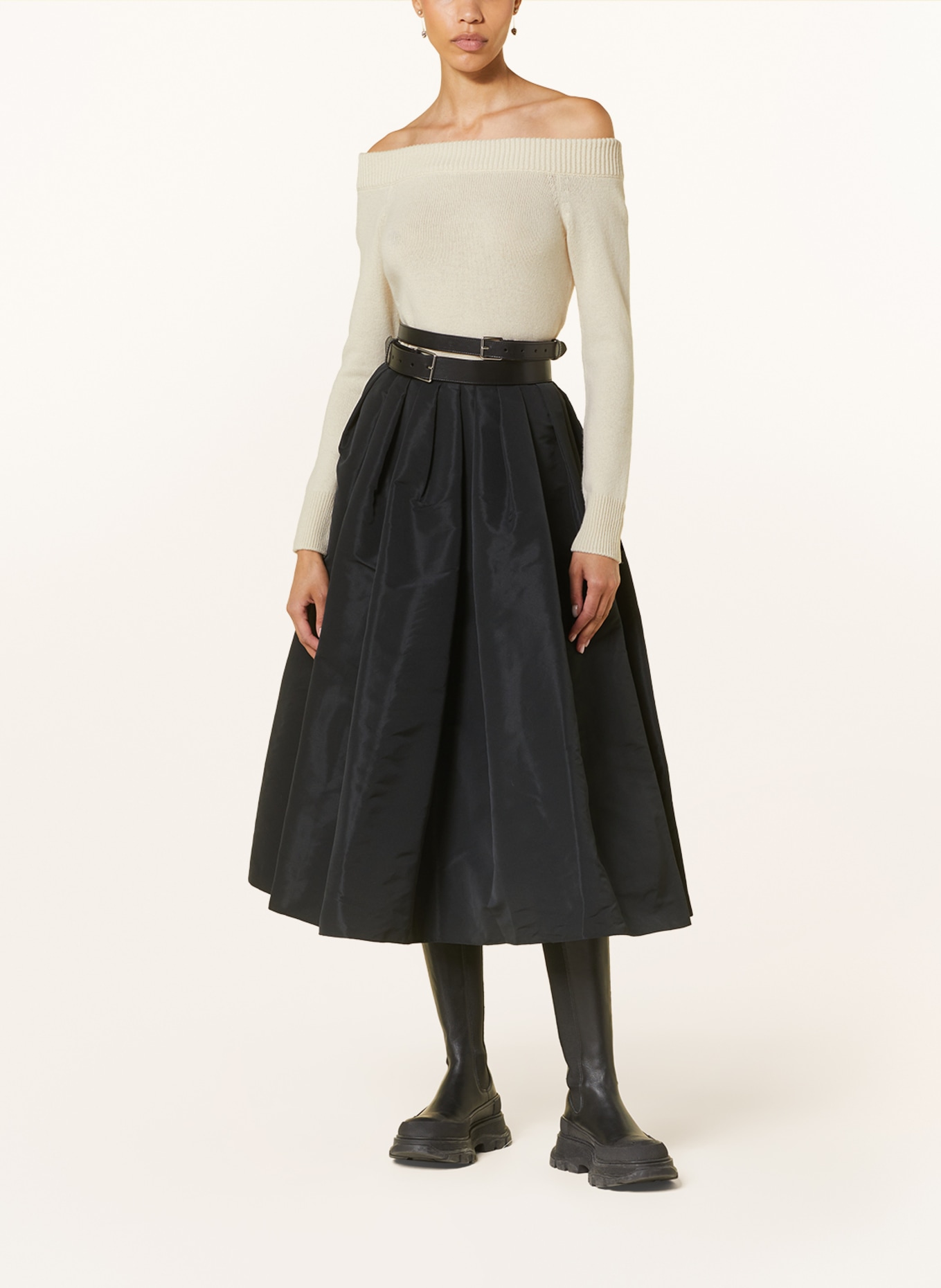 Alexander McQUEEN Sweater with cashmere, Color: ECRU (Image 2)