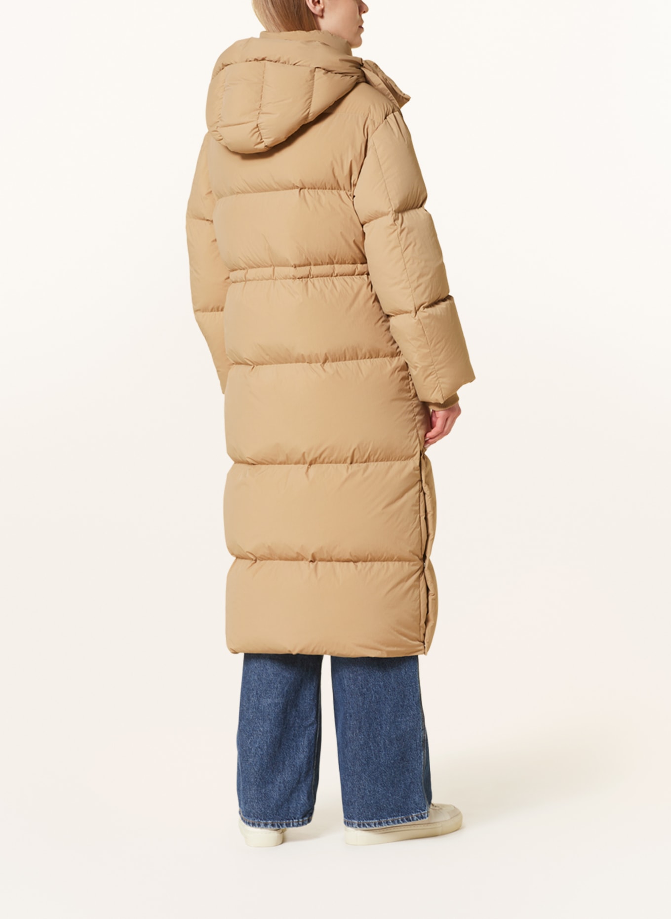 GANT Péřový kabát s odnímatelnou kapucí, Barva: SVĚTLE HNĚDÁ (Obrázek 3)