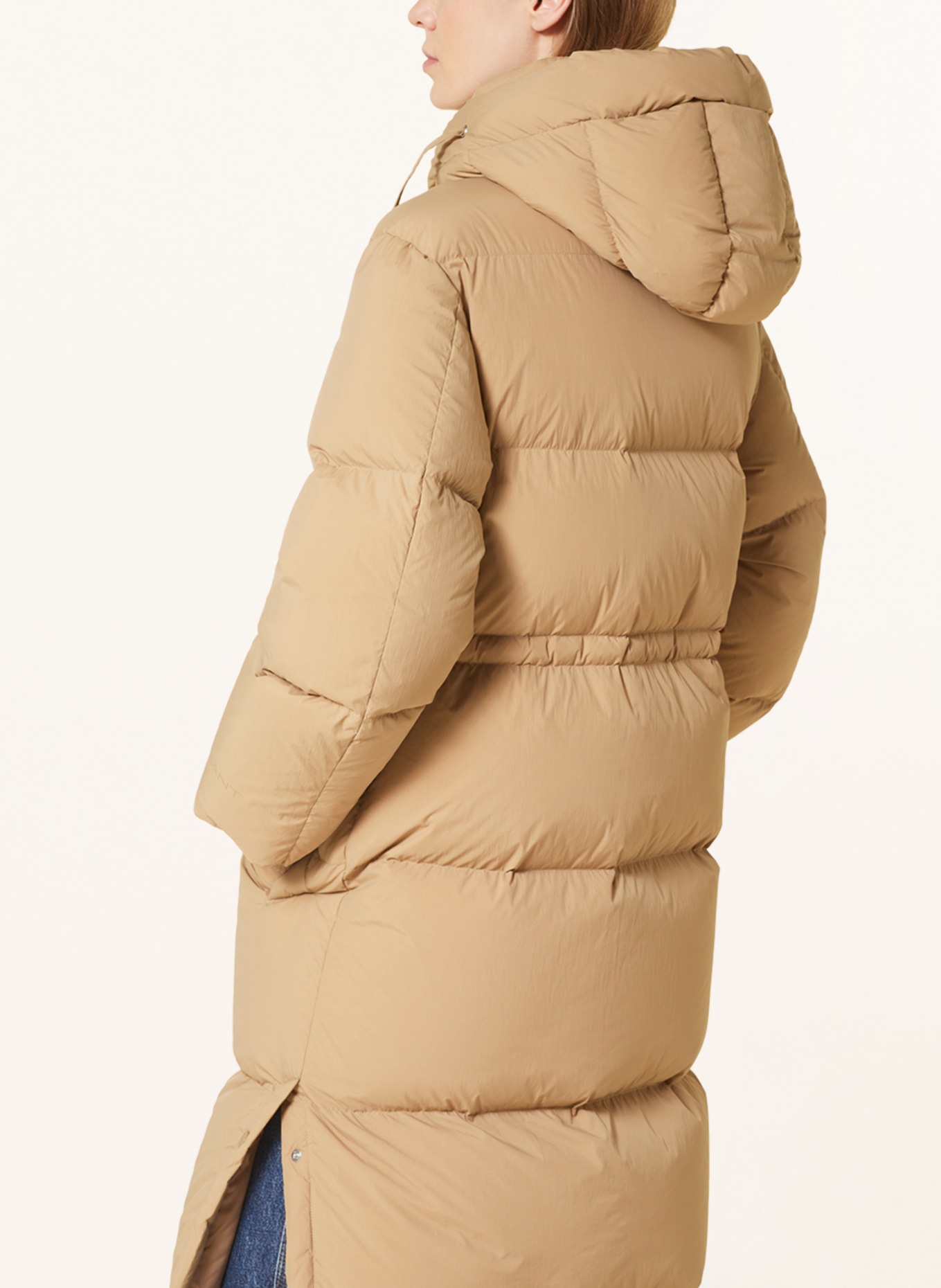GANT Down jacket with removable hood, Color: LIGHT BROWN (Image 7)