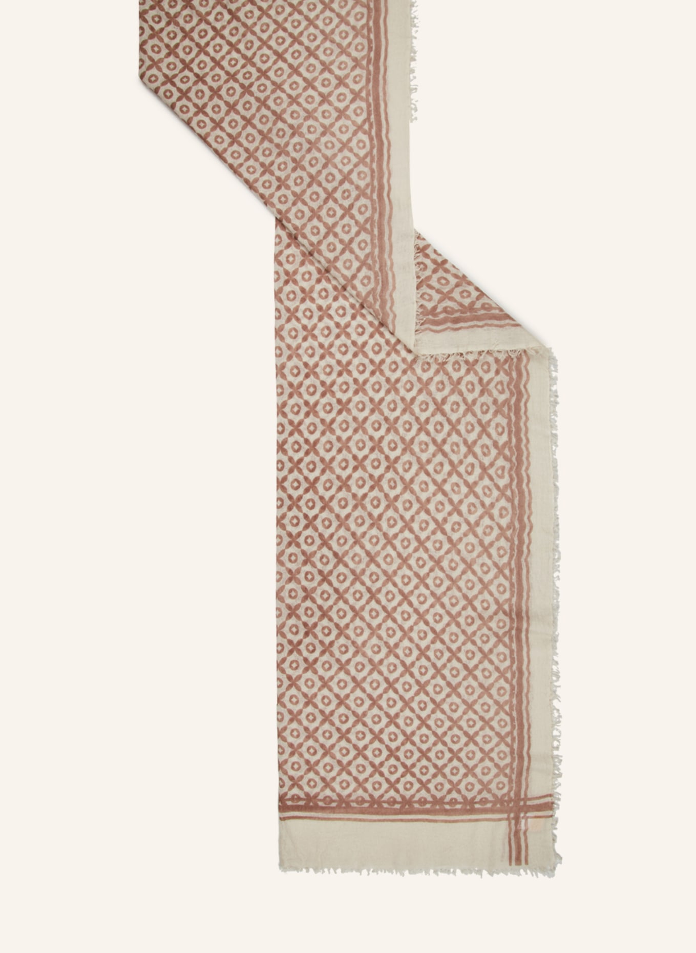 MALA ALISHA Cashmere scarf NORA, Color: BEIGE (Image 2)