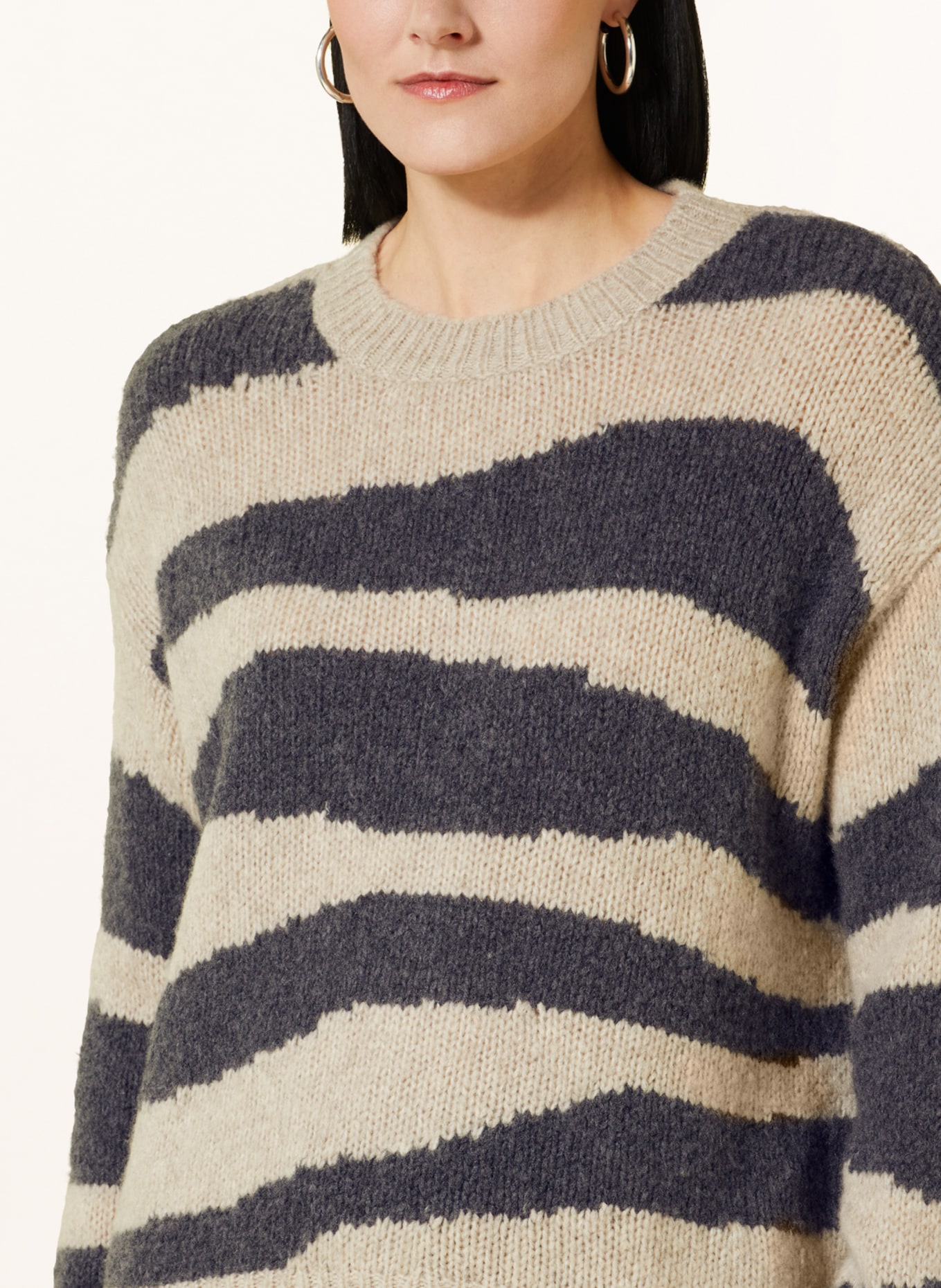 MRS & HUGS Sweater, Color: LIGHT GRAY/ DARK GRAY (Image 4)