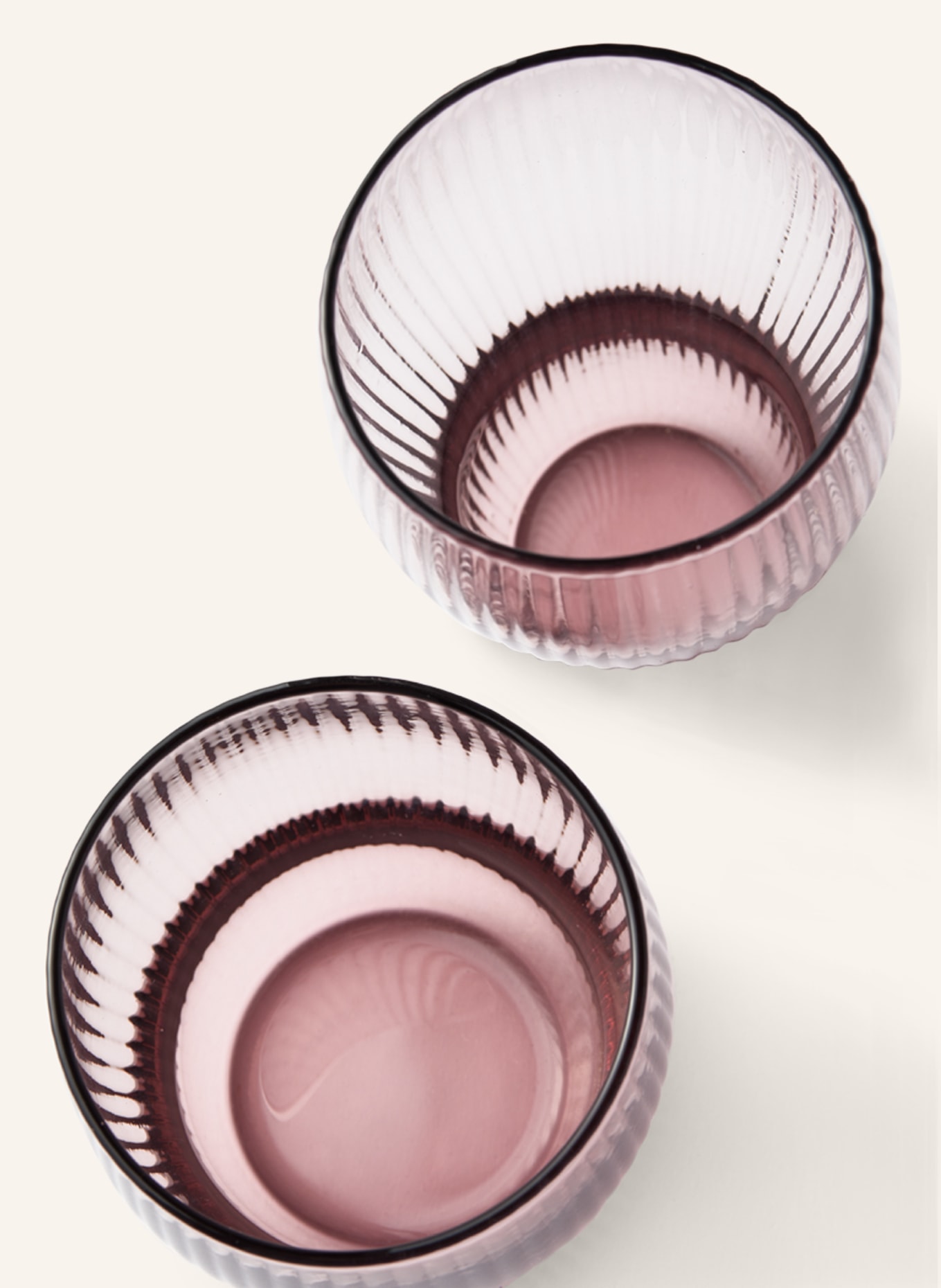 POLSPOTTEN Set of 2 cocktail glasses PUM, Color: LIGHT PINK (Image 2)