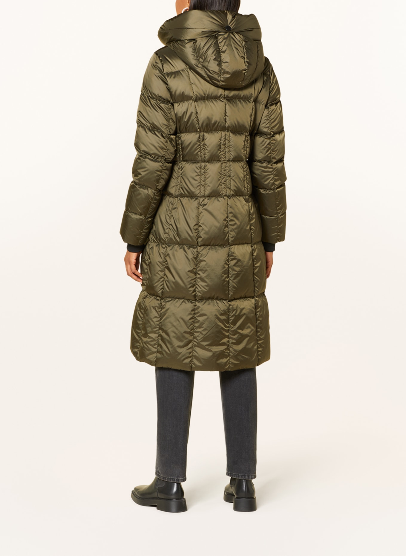 CREENSTONE Quilted coat, Color: OLIVE (Image 3)