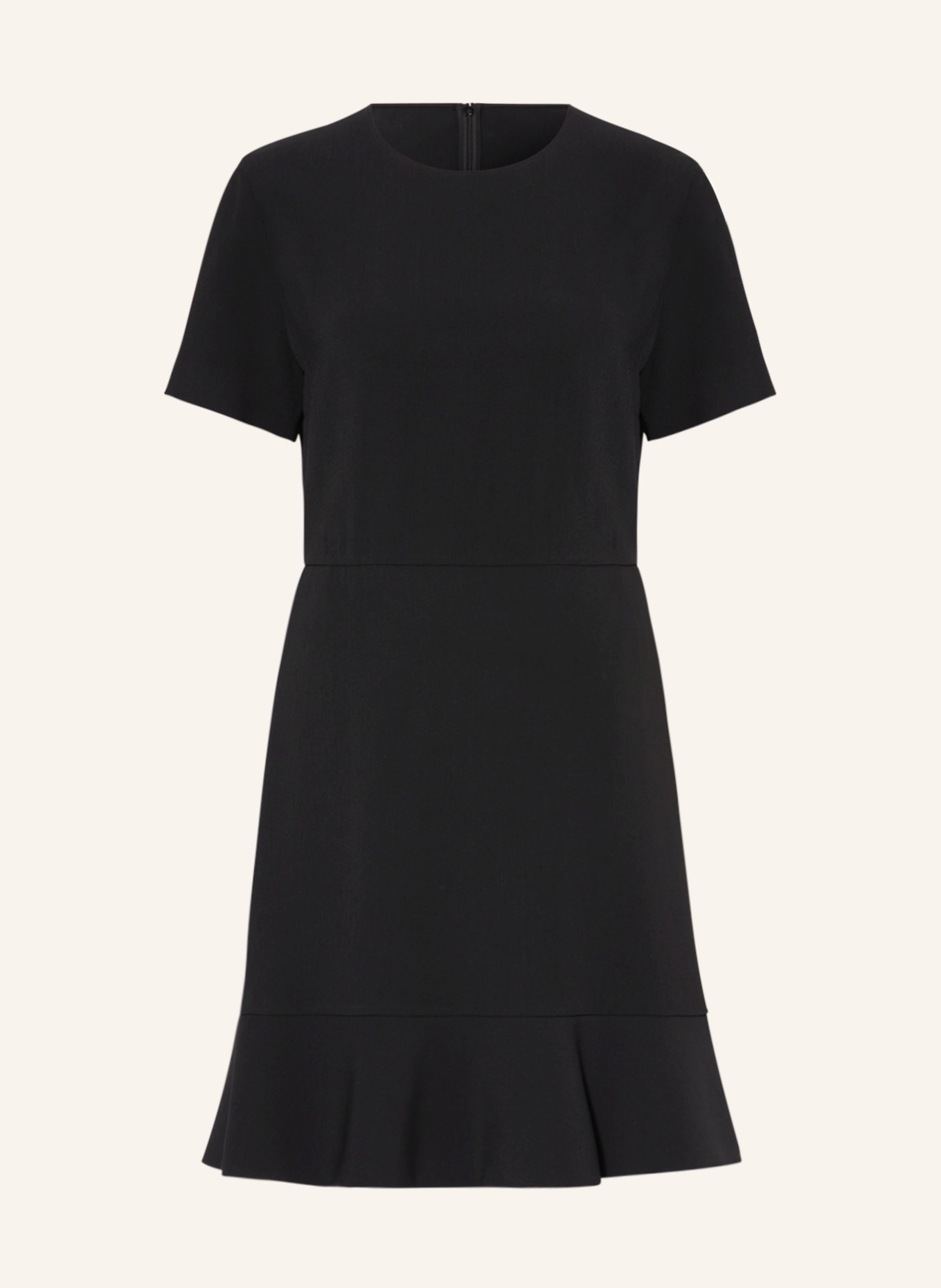 STELLA McCARTNEY Sheath dress with frills, Color: BLACK (Image 1)