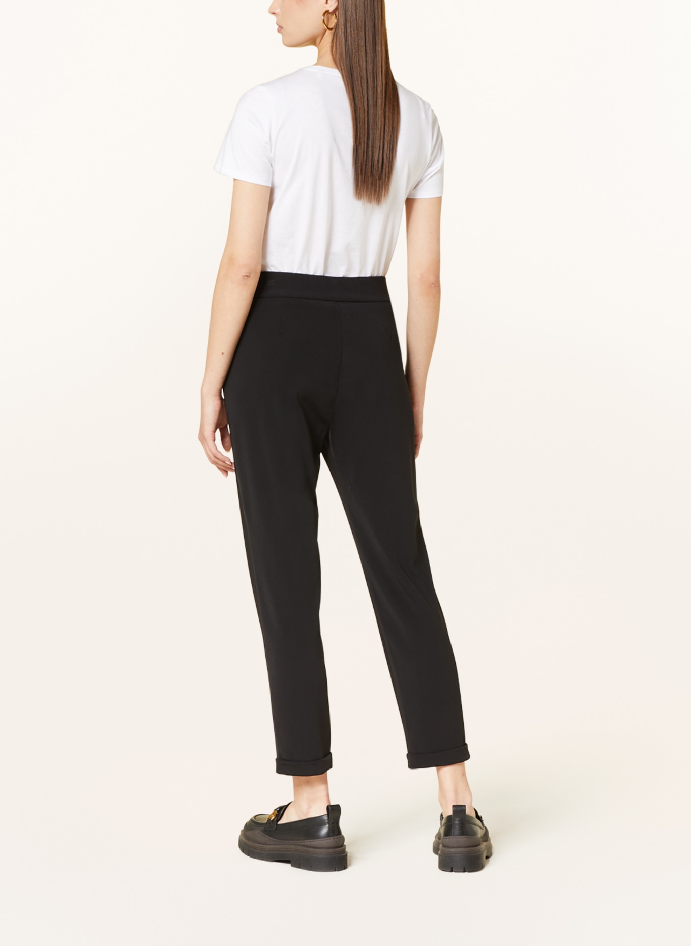MAC DAYDREAM 7/8 pants BEAUTY, Color: BLACK (Image 3)