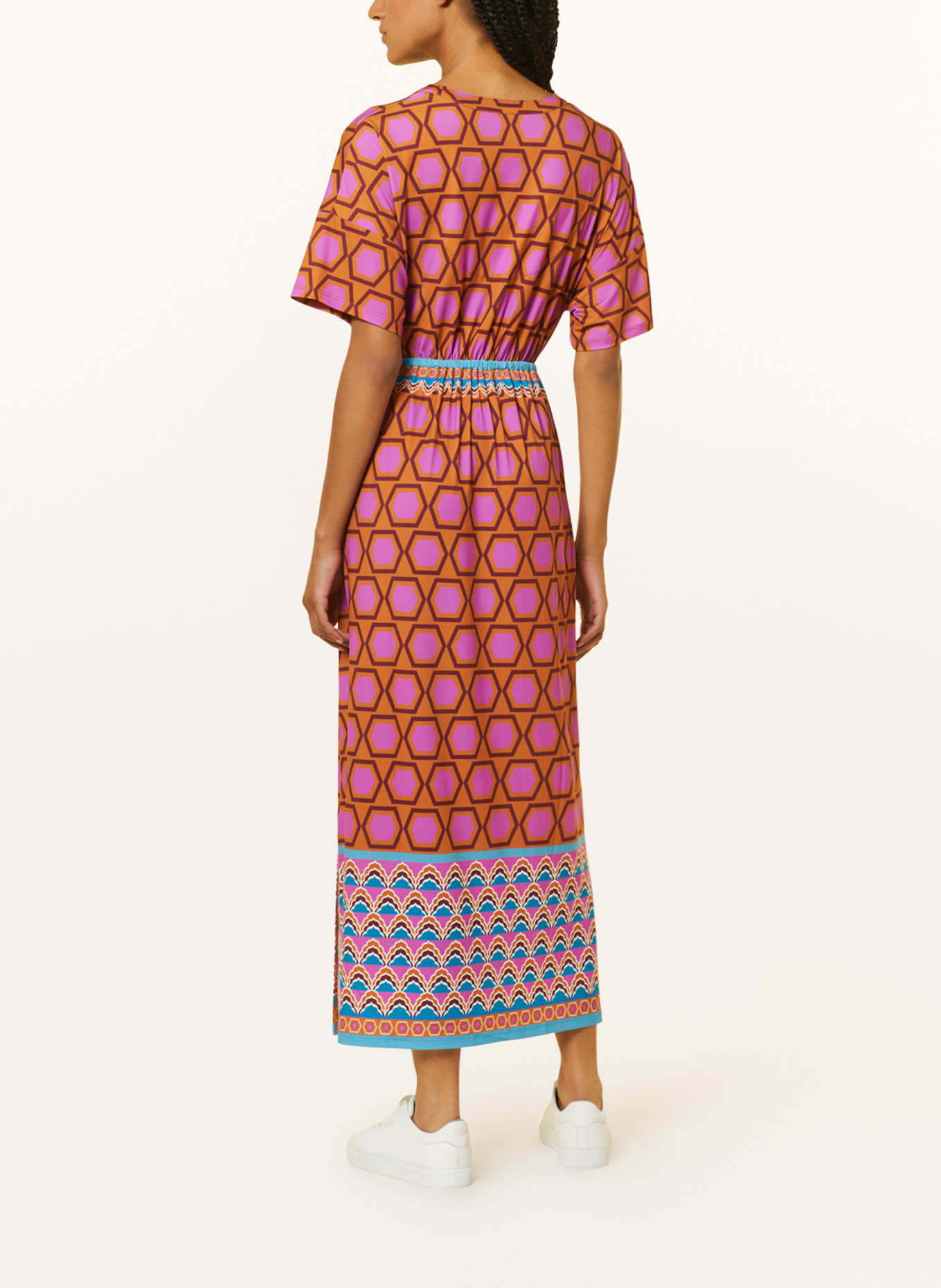 oui Dress, Color: COGNAC/ PURPLE (Image 3)