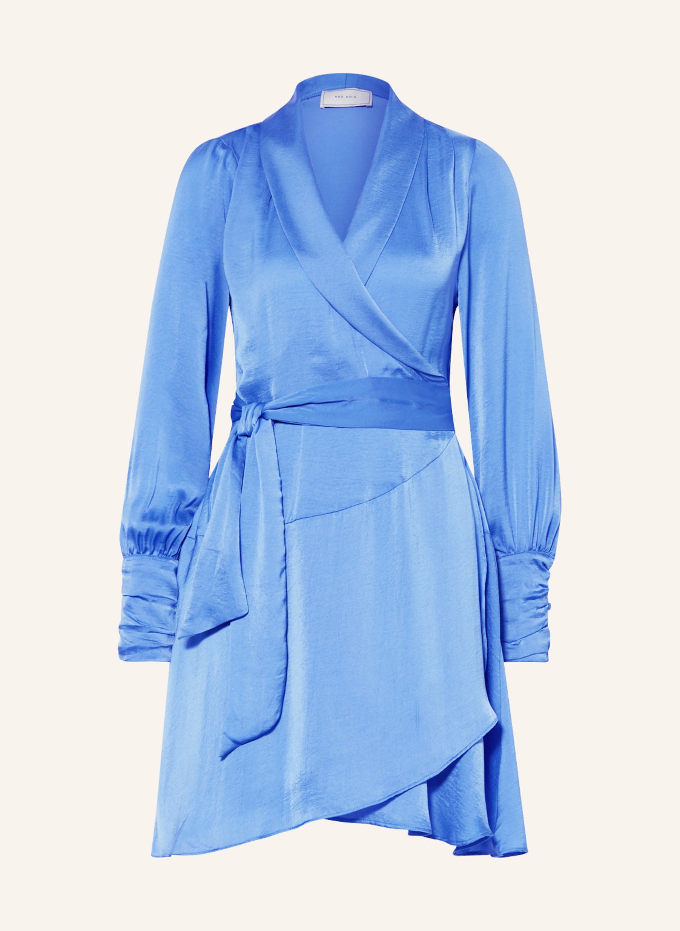 NEO NOIR Wrap dress TANSY, Color: BLUE (Image 1)