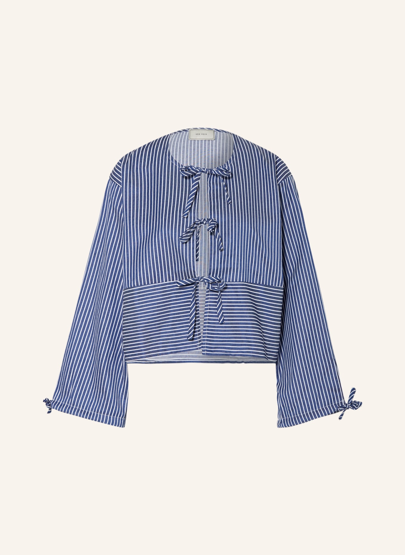 NEO NOIR Shirt blouse WANDA, Color: BLUE/ WHITE (Image 1)