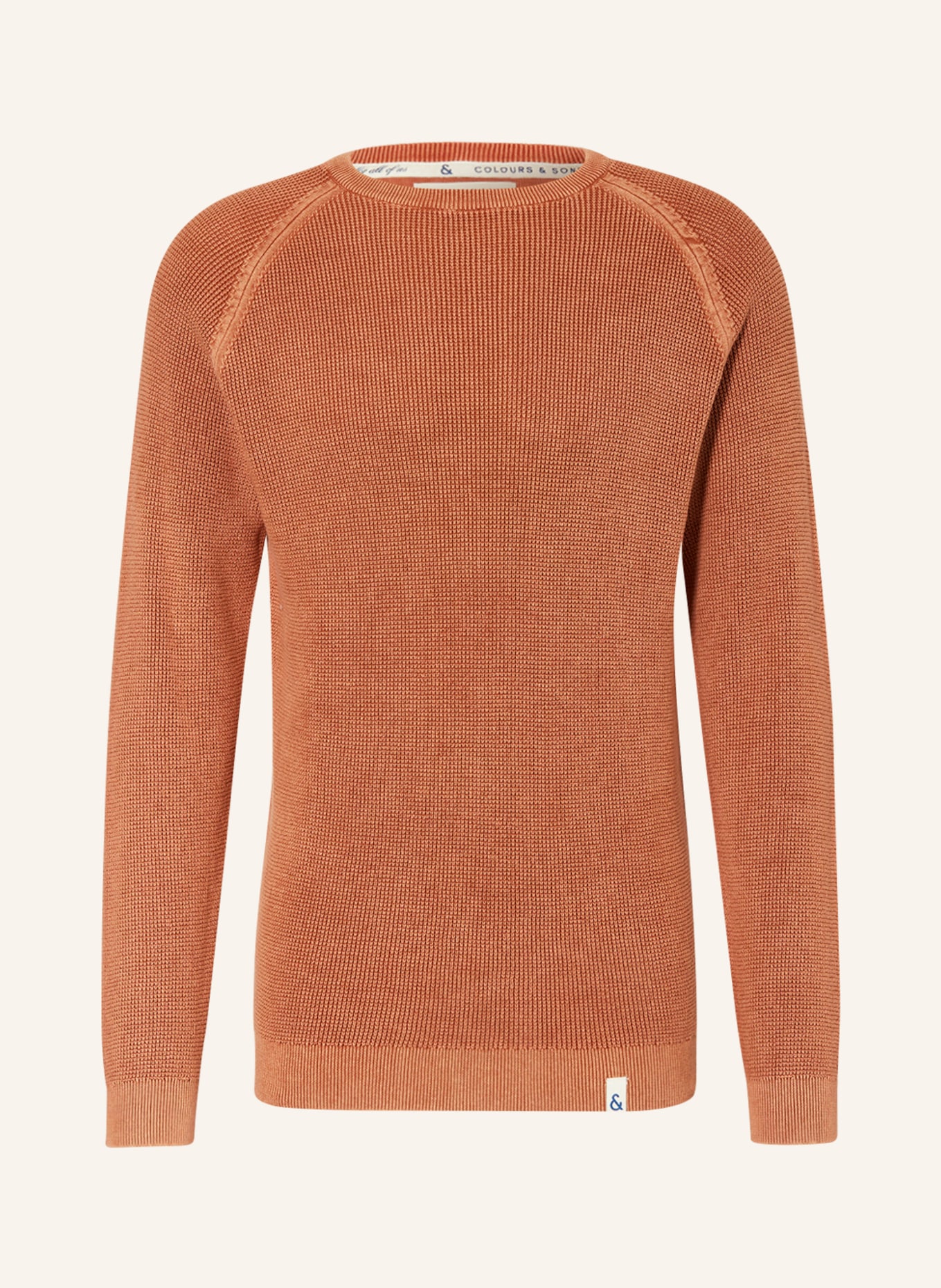COLOURS & SONS Sweater, Color: SALMON (Image 1)