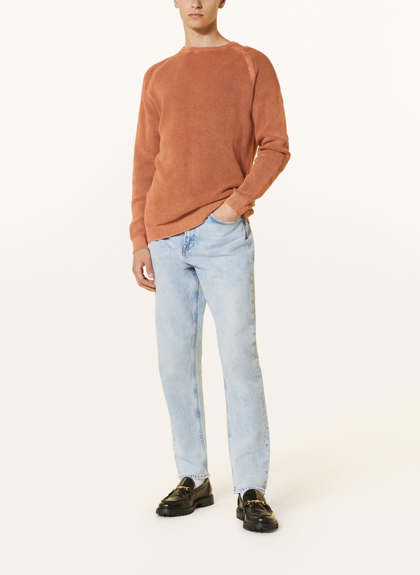 COLOURS & SONS Sweater, Color: SALMON (Image 2)
