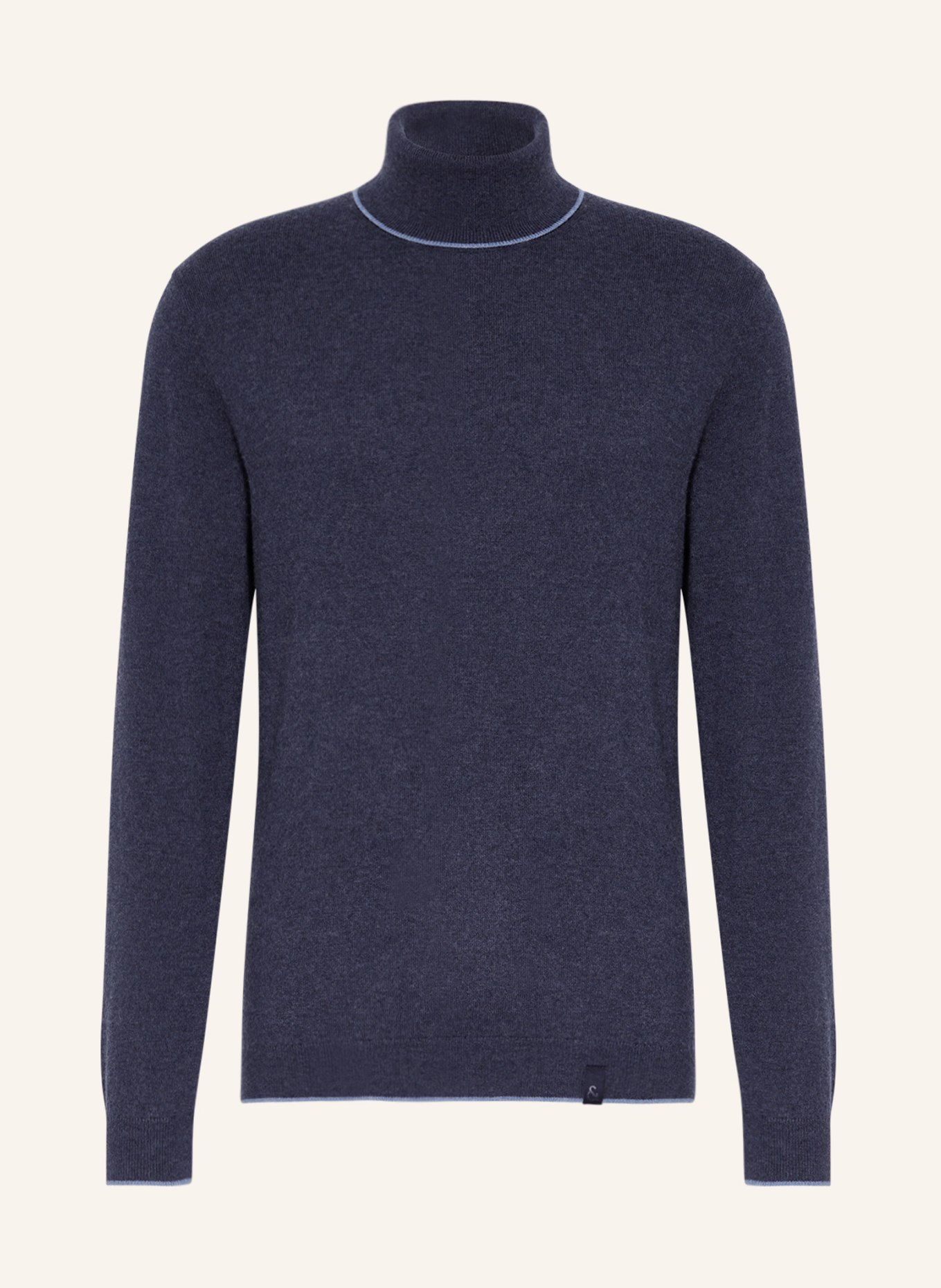 COLOURS & SONS Turtleneck sweater, Color: DARK BLUE (Image 1)