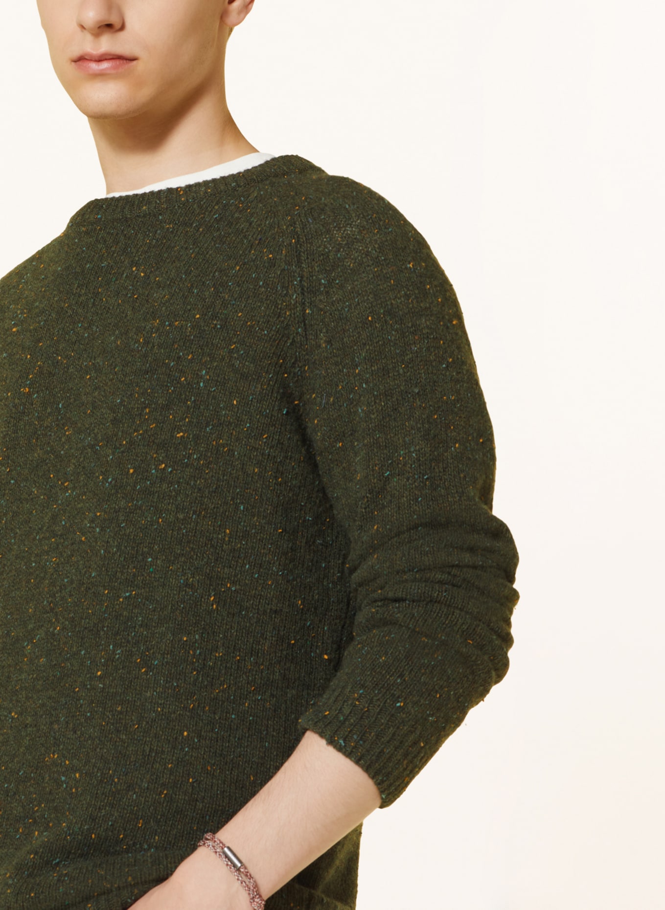COLOURS & SONS Sweater, Color: GREEN (Image 4)