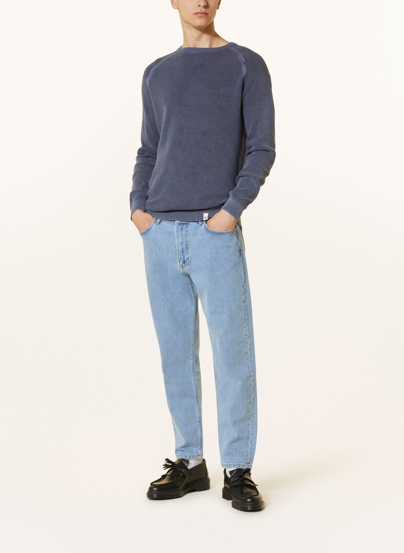 COLOURS & SONS Pullover: BLAUGRAU