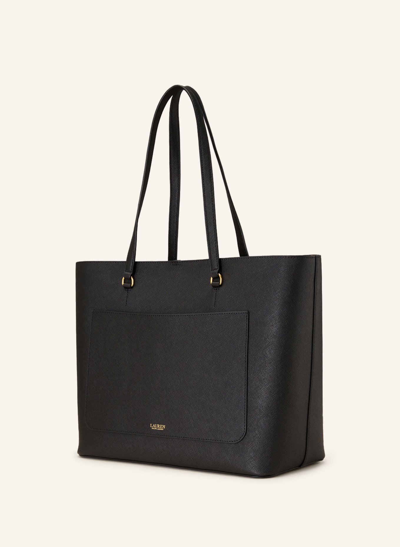 LAUREN RALPH LAUREN Torba shopper KARLY LARGE: CZARNY
