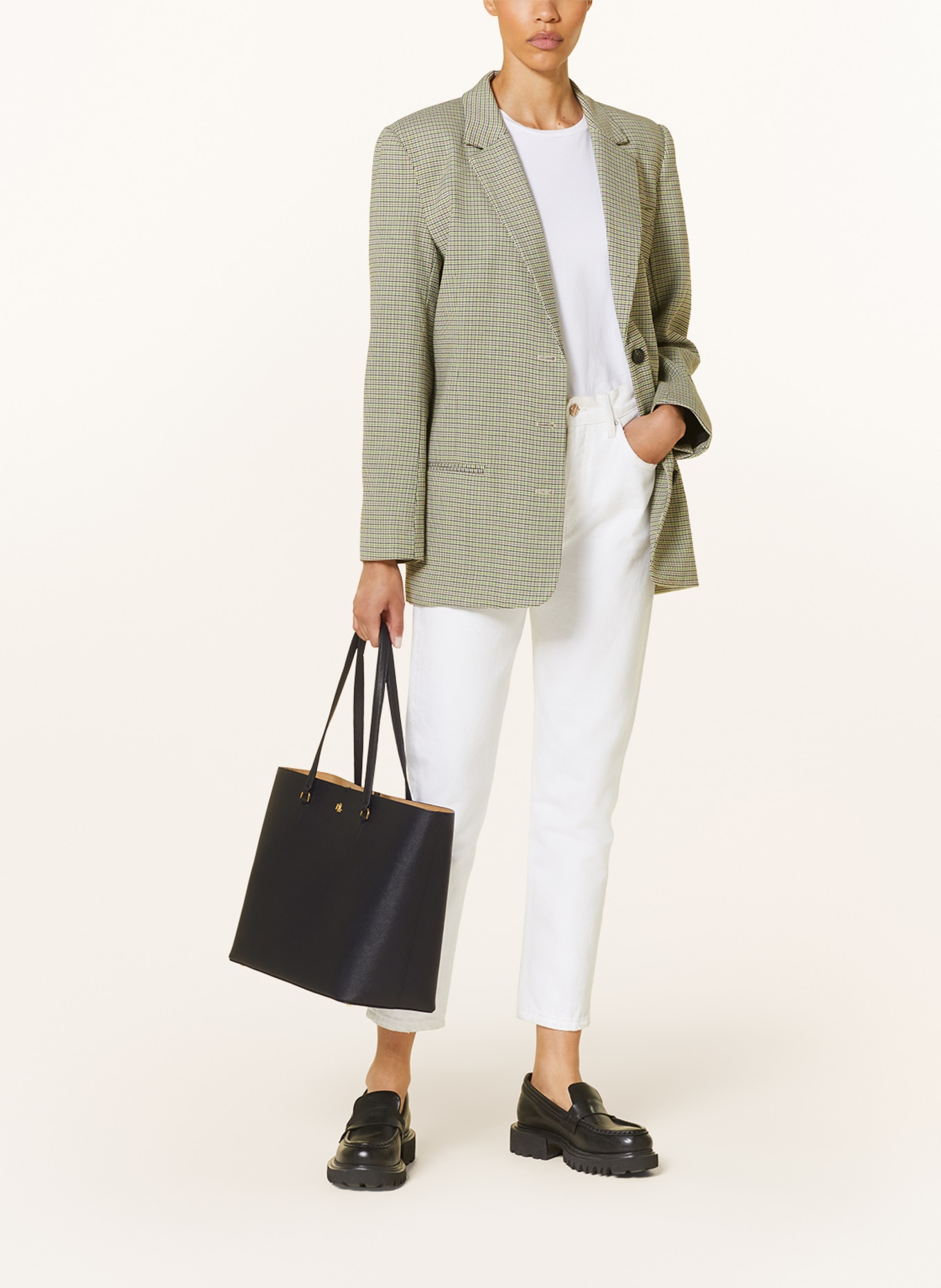 LAUREN RALPH LAUREN Torba shopper KARLY LARGE: CZARNY