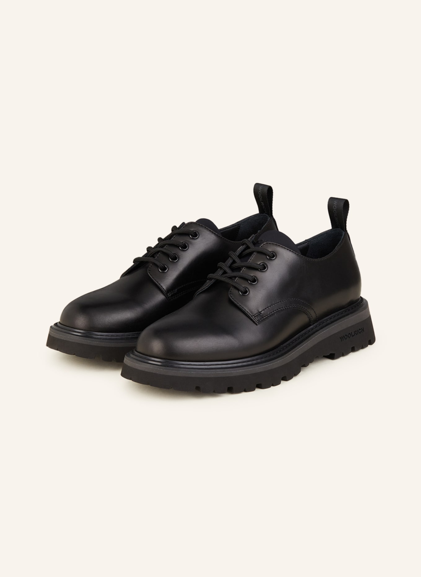 WOOLRICH Lace-up shoes, Color: BLACK (Image 1)