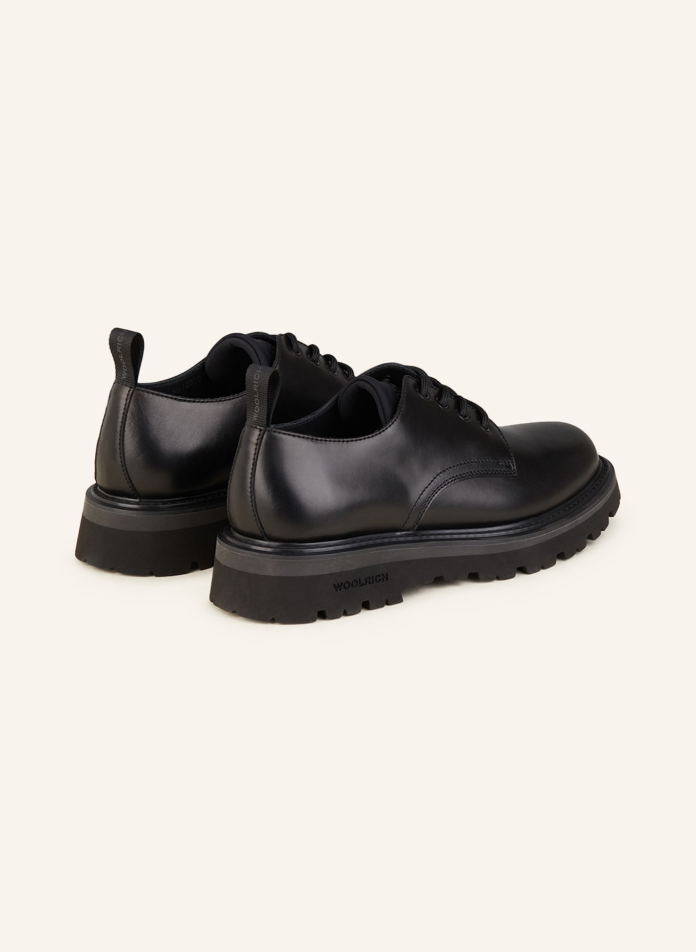 WOOLRICH Schnürer: SCHWARZ