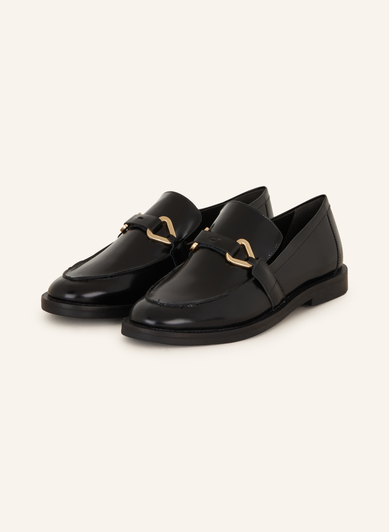 CARRANO Loafers, Color: BLACK (Image 1)