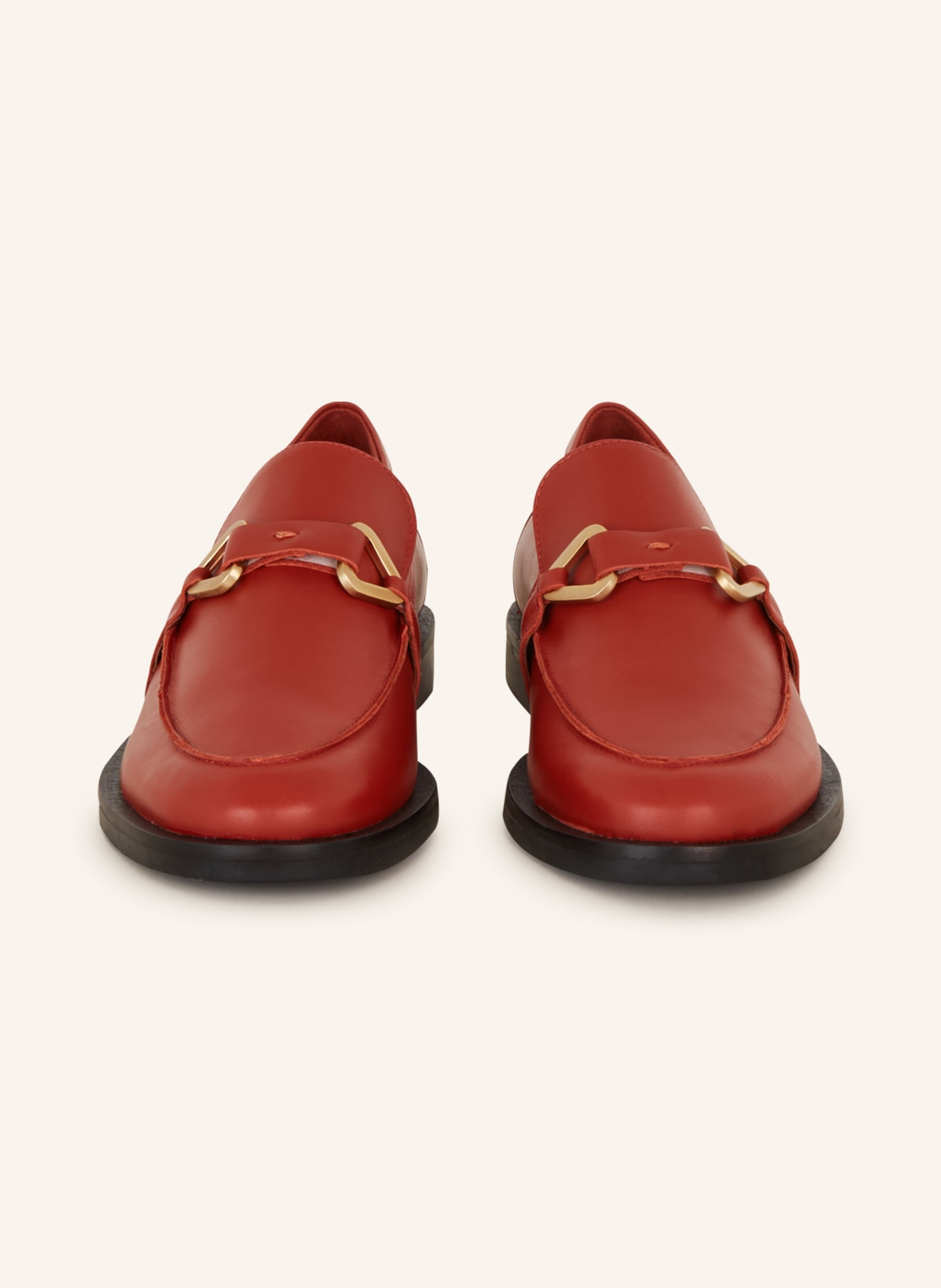 CARRANO Loafers, Color: DARK ORANGE (Image 3)