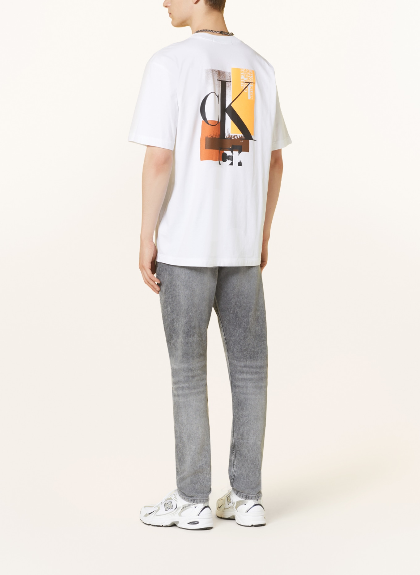 Calvin Klein Jeans T-Shirt in weiss