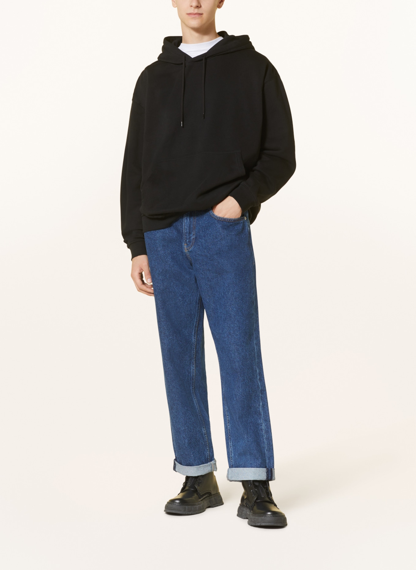 Calvin Klein Jeans Jeans Straight Fit, Farbe: 1A4 DENIM MEDIUM (Bild 2)