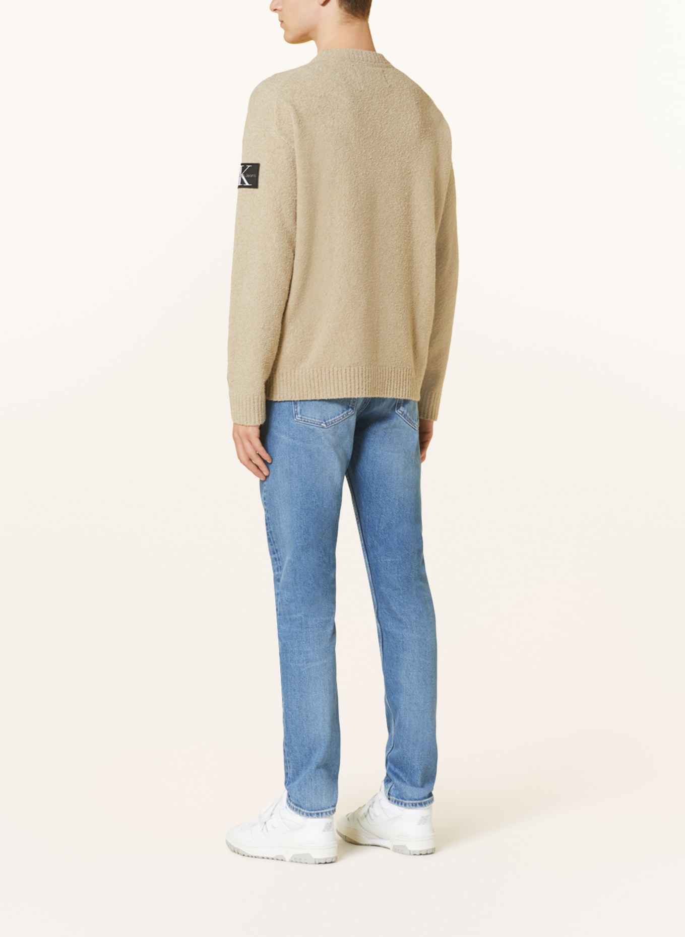 Calvin Klein Jeans Jeansy Slim tapered fit, Kolor: 1AA Denim Light (Obrazek 3)