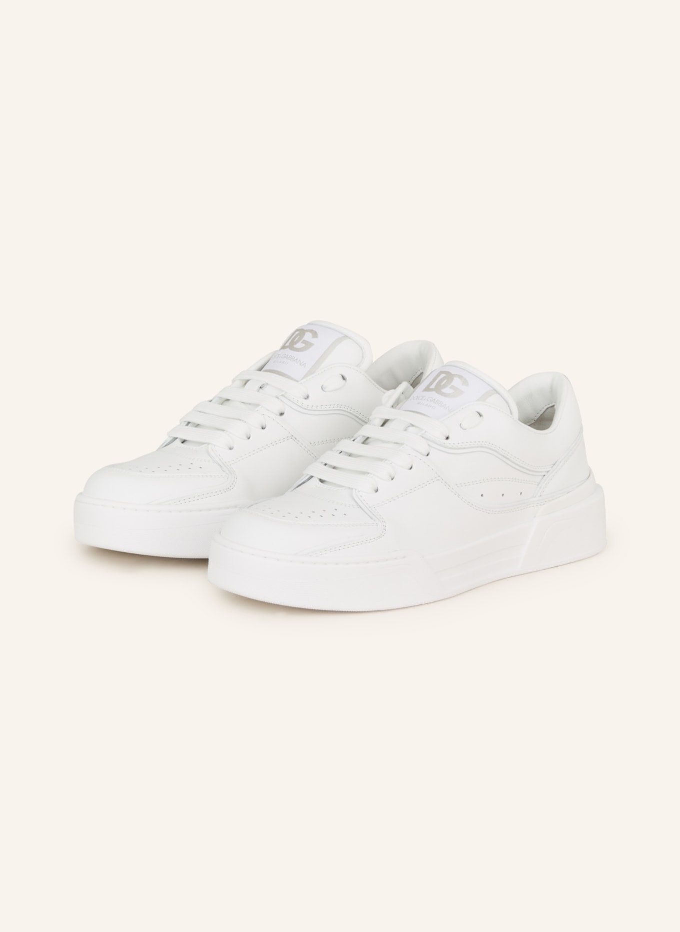 DOLCE & GABBANA Sneakers BASKET, Color: WHITE (Image 1)