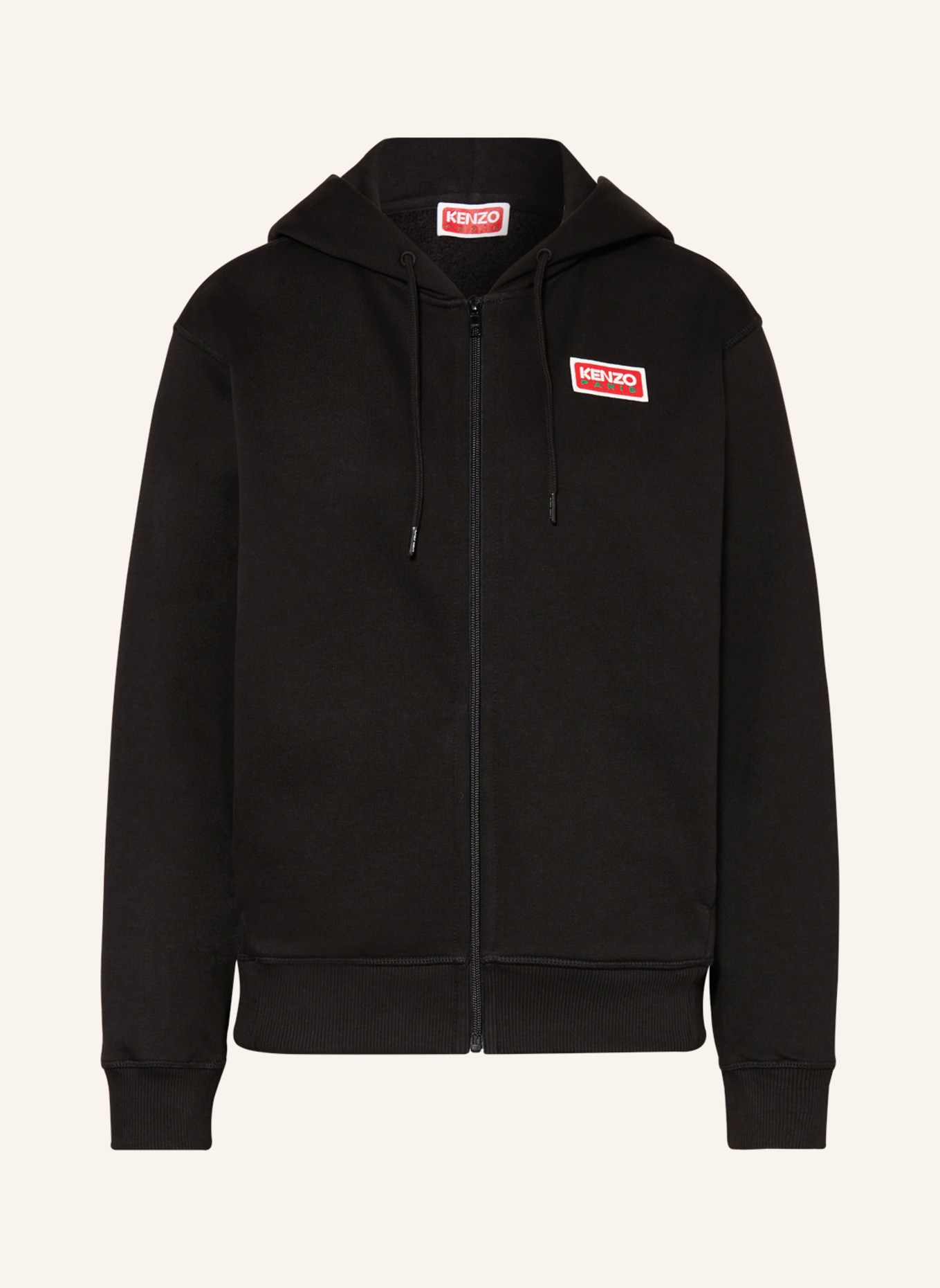 KENZO Sweat jacket, Color: BLACK/ RED/ WHITE (Image 1)