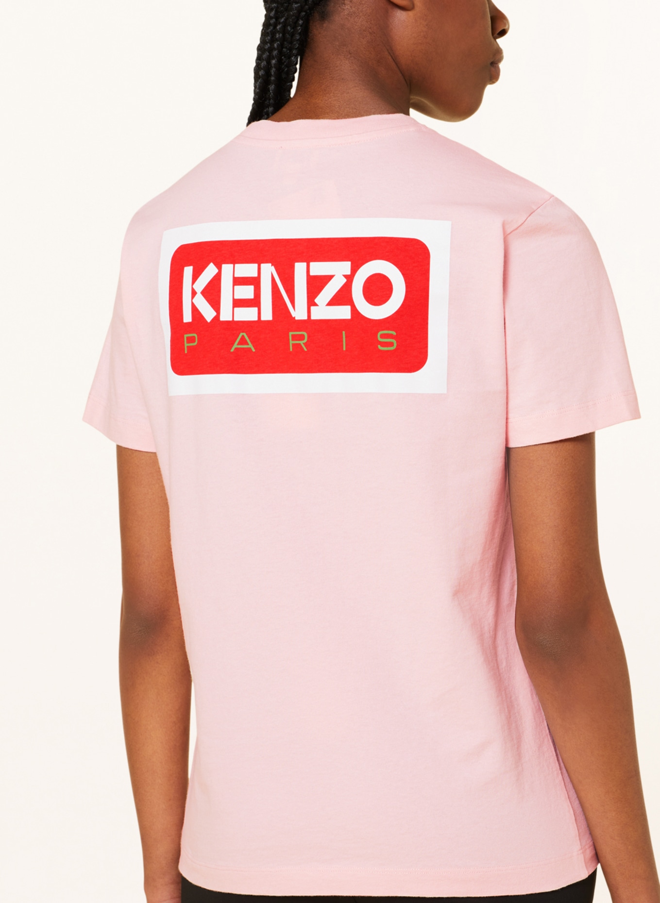 KENZO T-shirt, Color: PINK/ RED/ WHITE (Image 4)