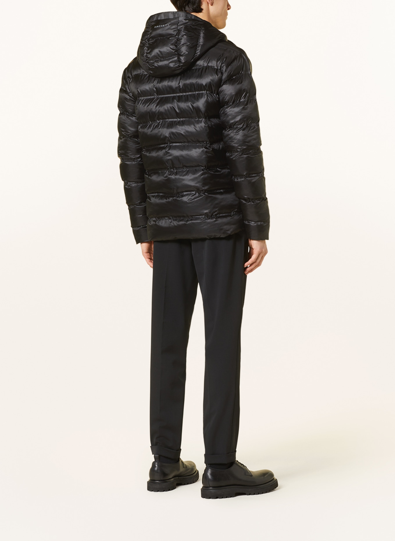 HACKETT LONDON Quilted jacket, Color: BLACK (Image 3)