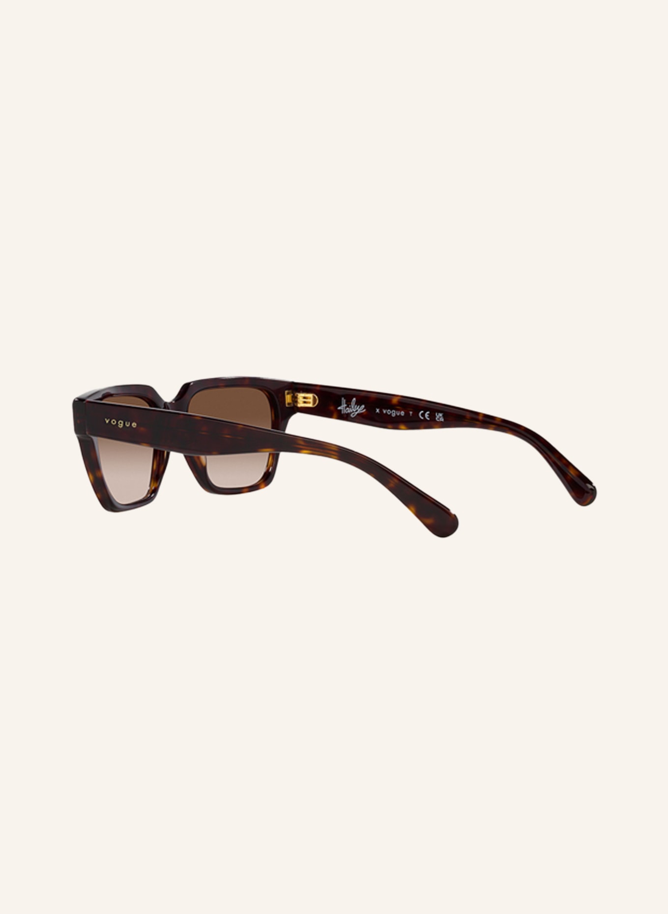 VOGUE Sunglasses VO5512S, Color: W65613 HAVANA/ BROWN GRADIENT (Image 4)