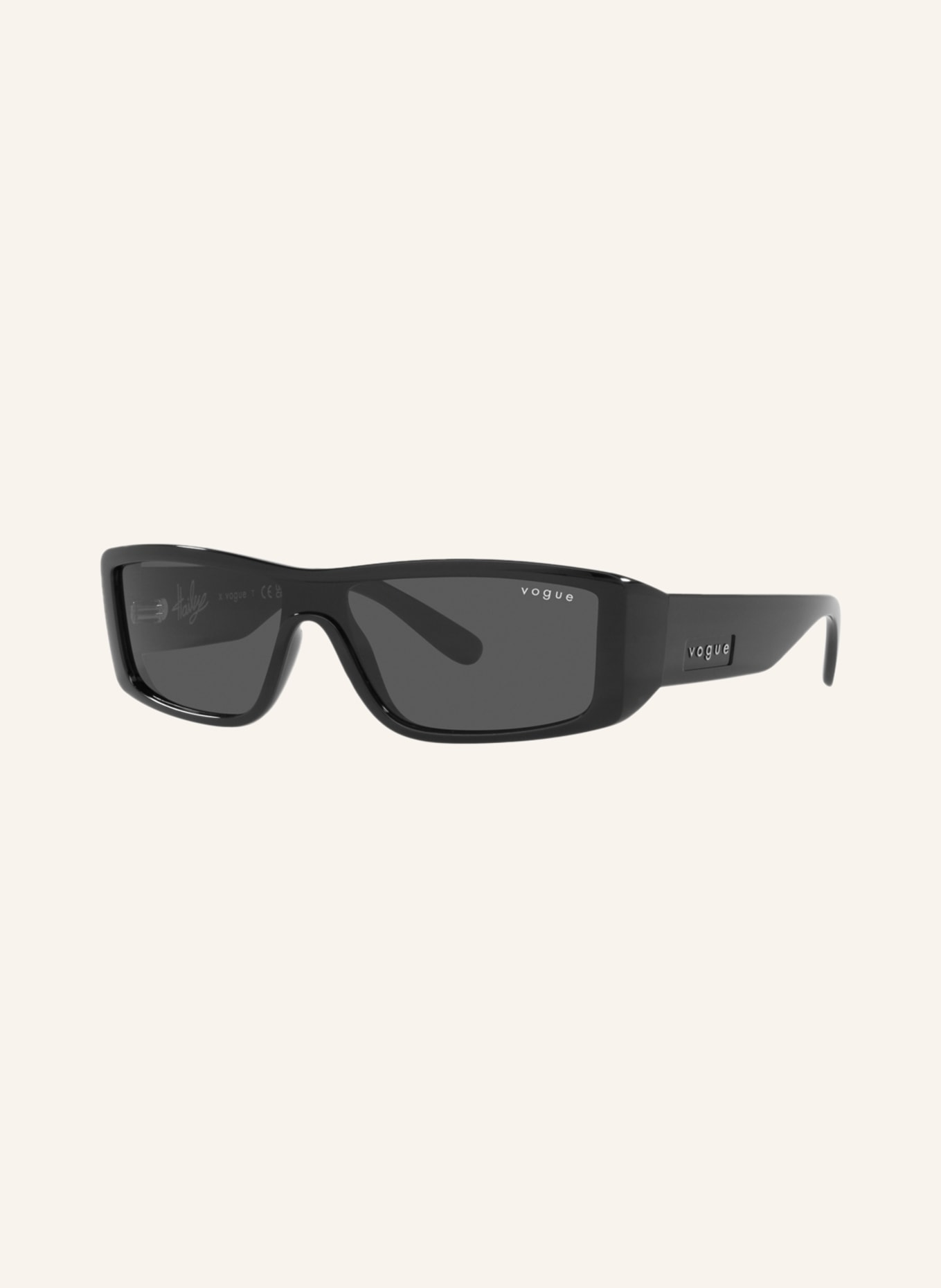 VOGUE Sunglasses VO5442S, Color: W44/87 - BLACK/DARK GRAY (Image 1)