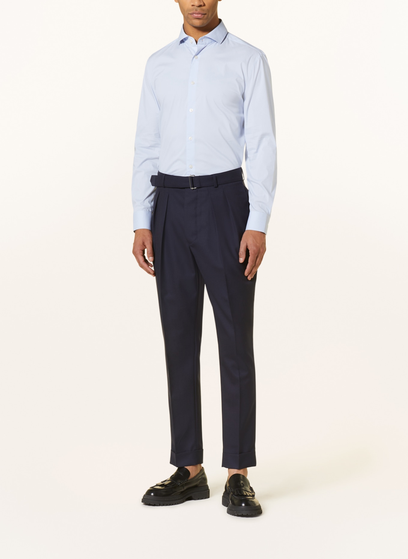 DRYKORN Jersey shirt JEDDA Slim fit: LIGHT BLUE