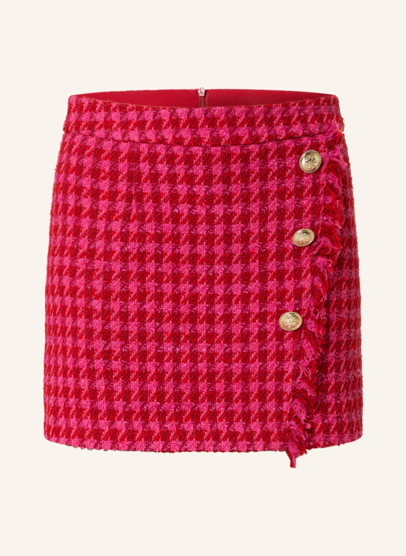 LIU JO Bouclé skirt, Color: FUCHSIA/ PINK/ RED (Image 1)