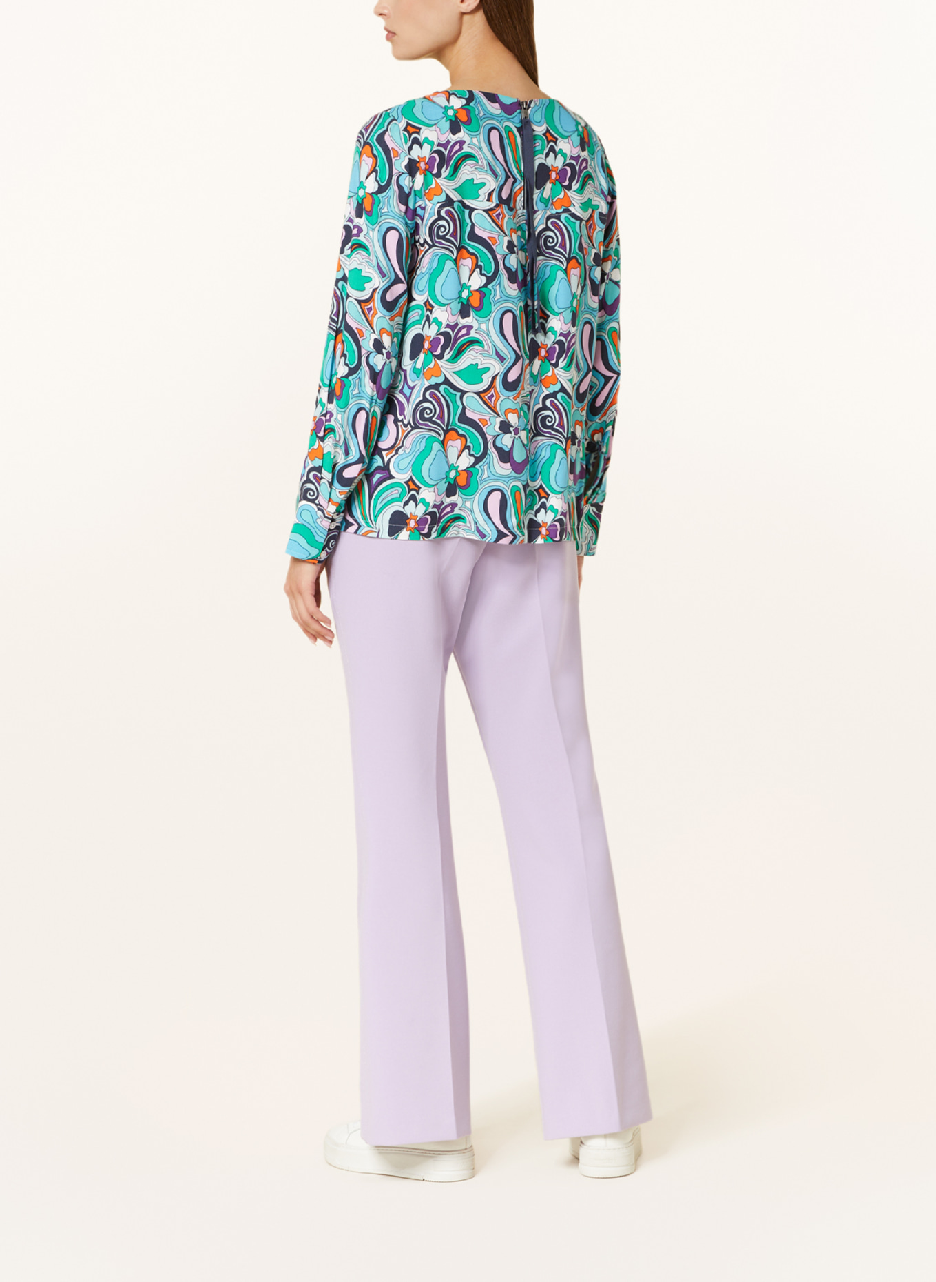 LIEBLINGSSTÜCK Shirt blouse ORIAL, Color: MINT/ LIGHT BLUE/ PURPLE (Image 3)