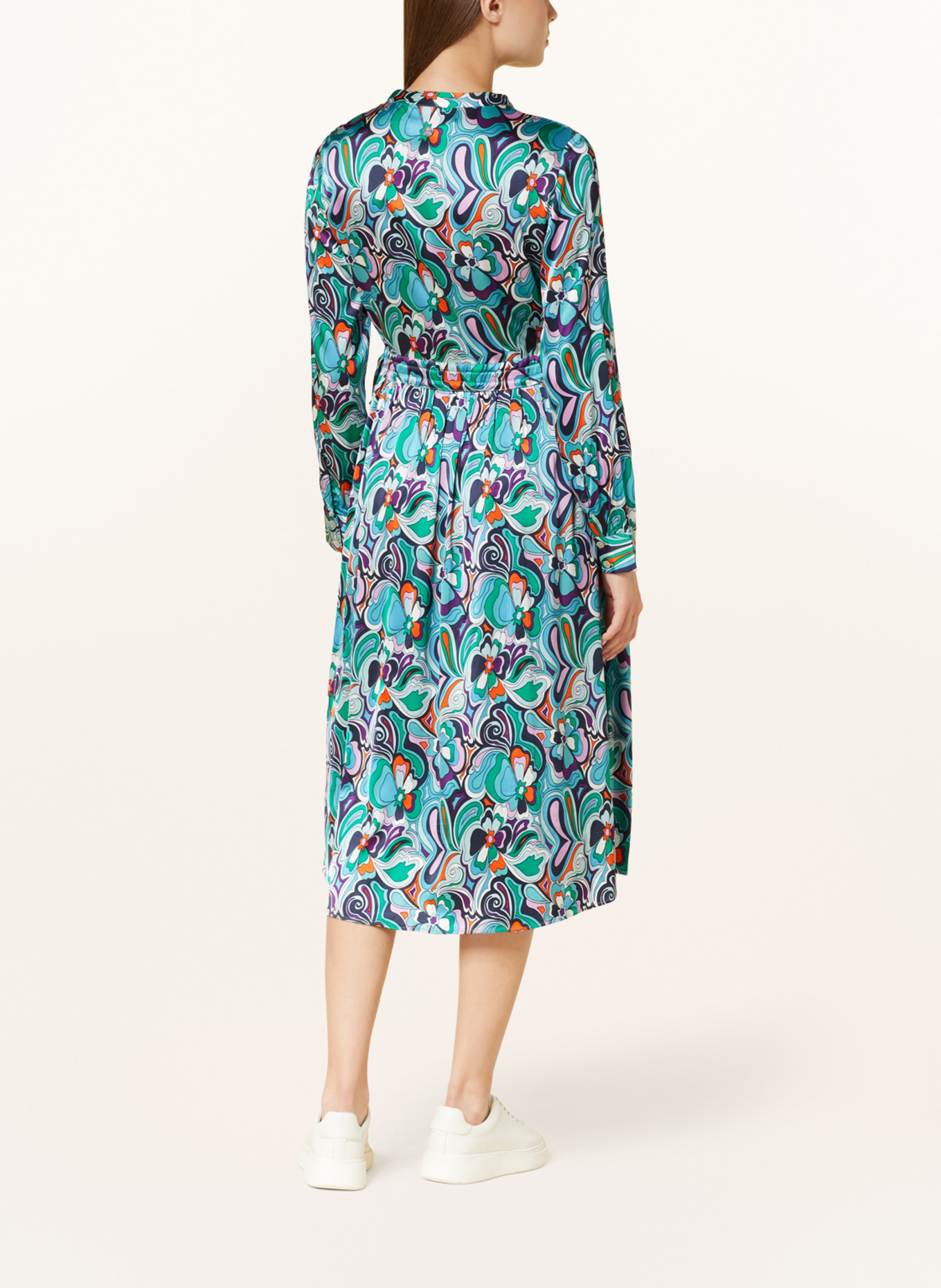 LIEBLINGSSTÜCK Dress RUJEL, Color: TEAL/ ORANGE/ DARK PURPLE (Image 3)