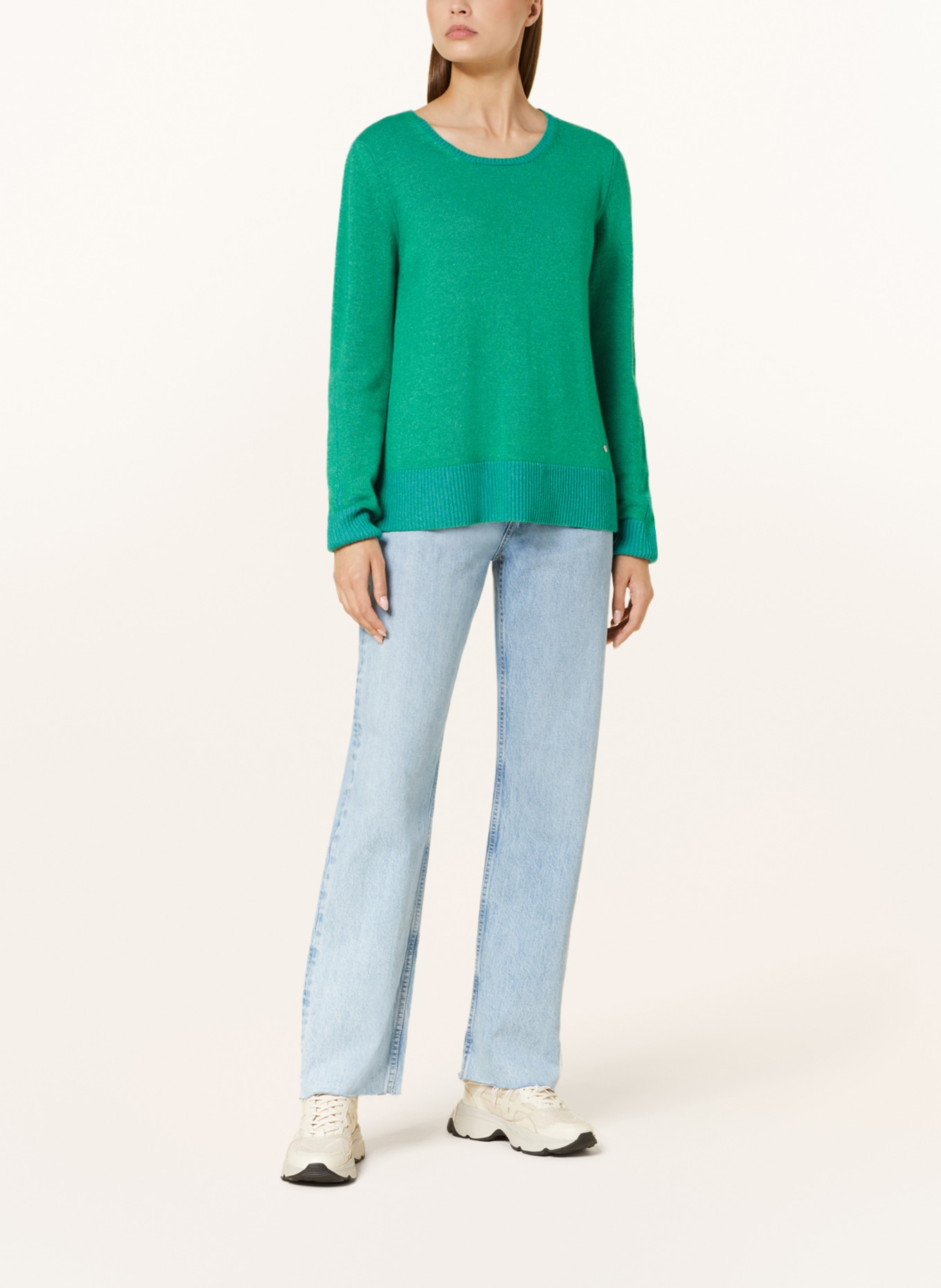 LIEBLINGSSTÜCK Sweater BRIAL, Color: GREEN/ LIGHT BLUE (Image 2)