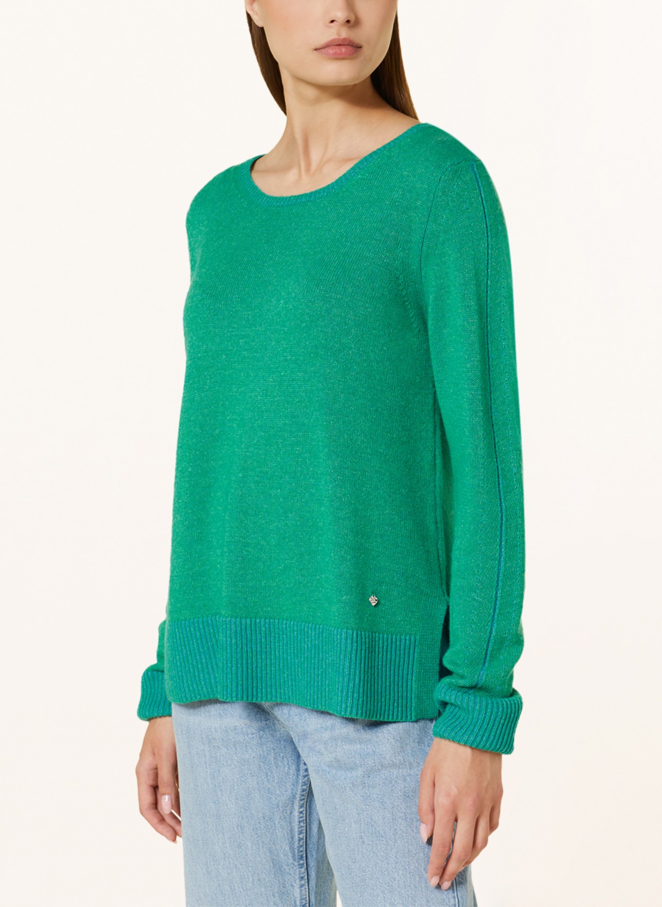 LIEBLINGSSTÜCK Sweater BRIAL, Color: GREEN/ LIGHT BLUE (Image 4)