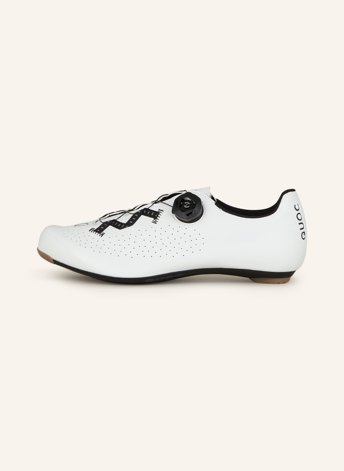 QUOC Road bike shoes ESCAPE ROAD, Color: WHITE/ BLACK (Image 4)