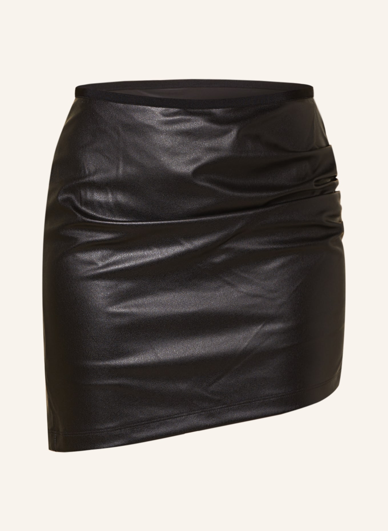 HELMUT LANG Skirt in leather look, Color: BLACK (Image 1)