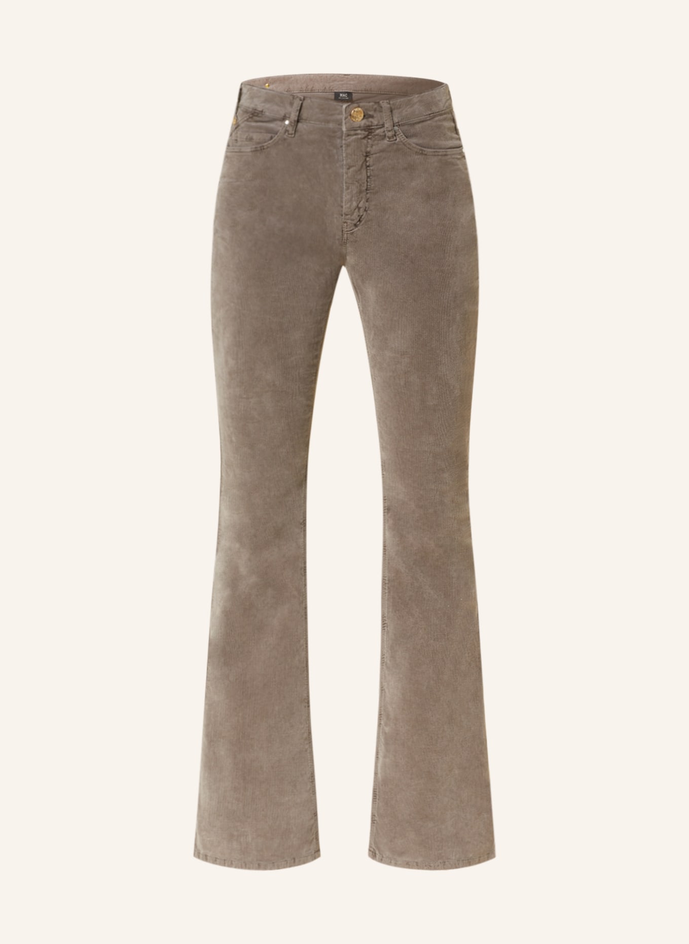 MAC Corduroy trousers BOOT, Color: TAUPE (Image 1)