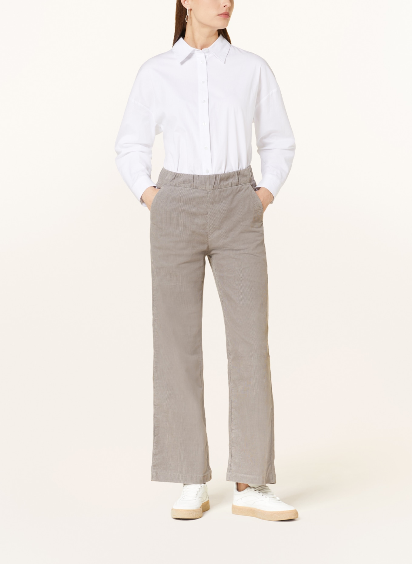 MAC Manšestrové kalhoty CHIARA, Barva: ŠEDÁ (Obrázek 2)