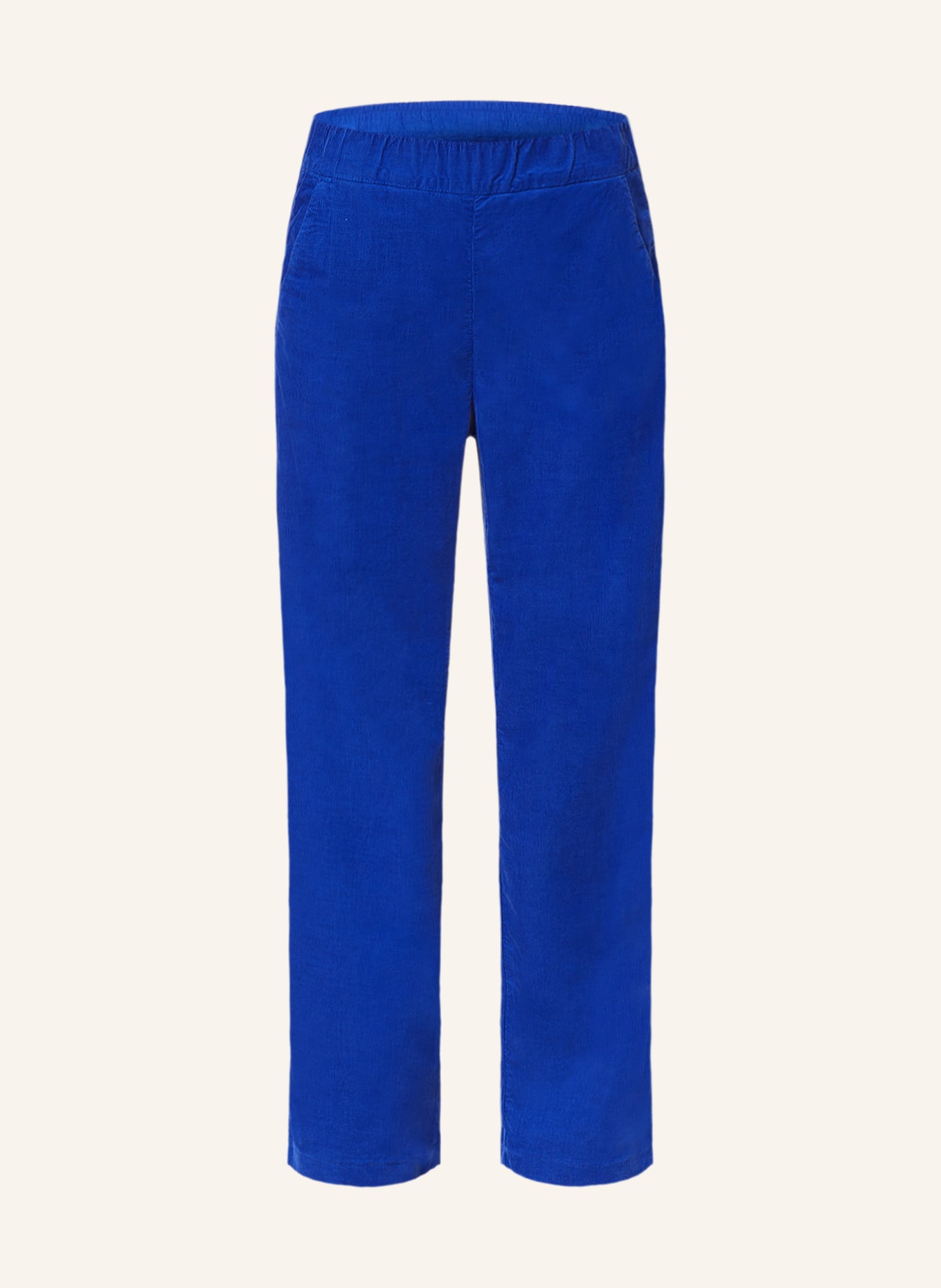 MAC Corduroy trousers CHIARA, Color: BLUE (Image 1)
