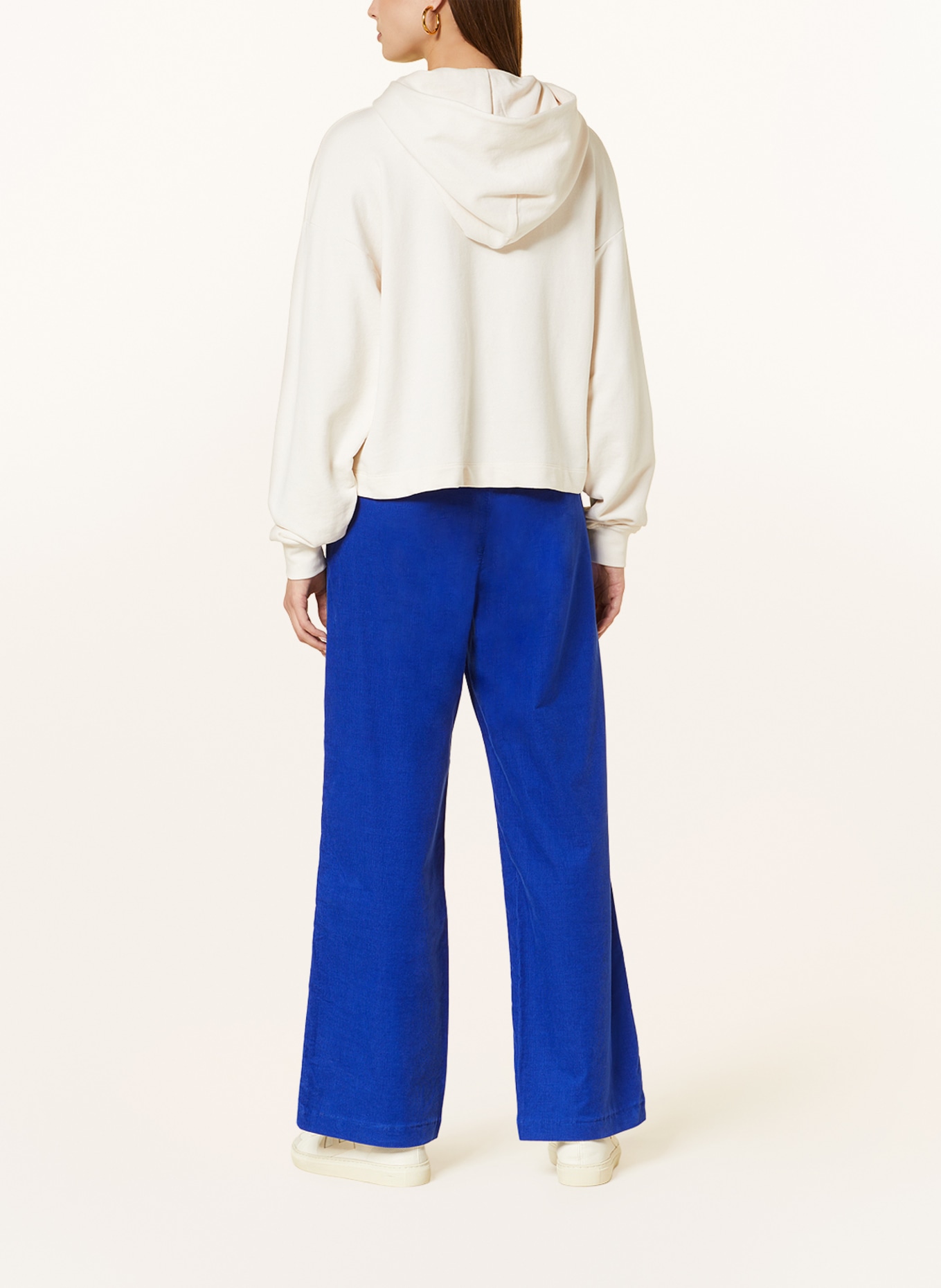 MAC Corduroy trousers CHIARA, Color: BLUE (Image 3)